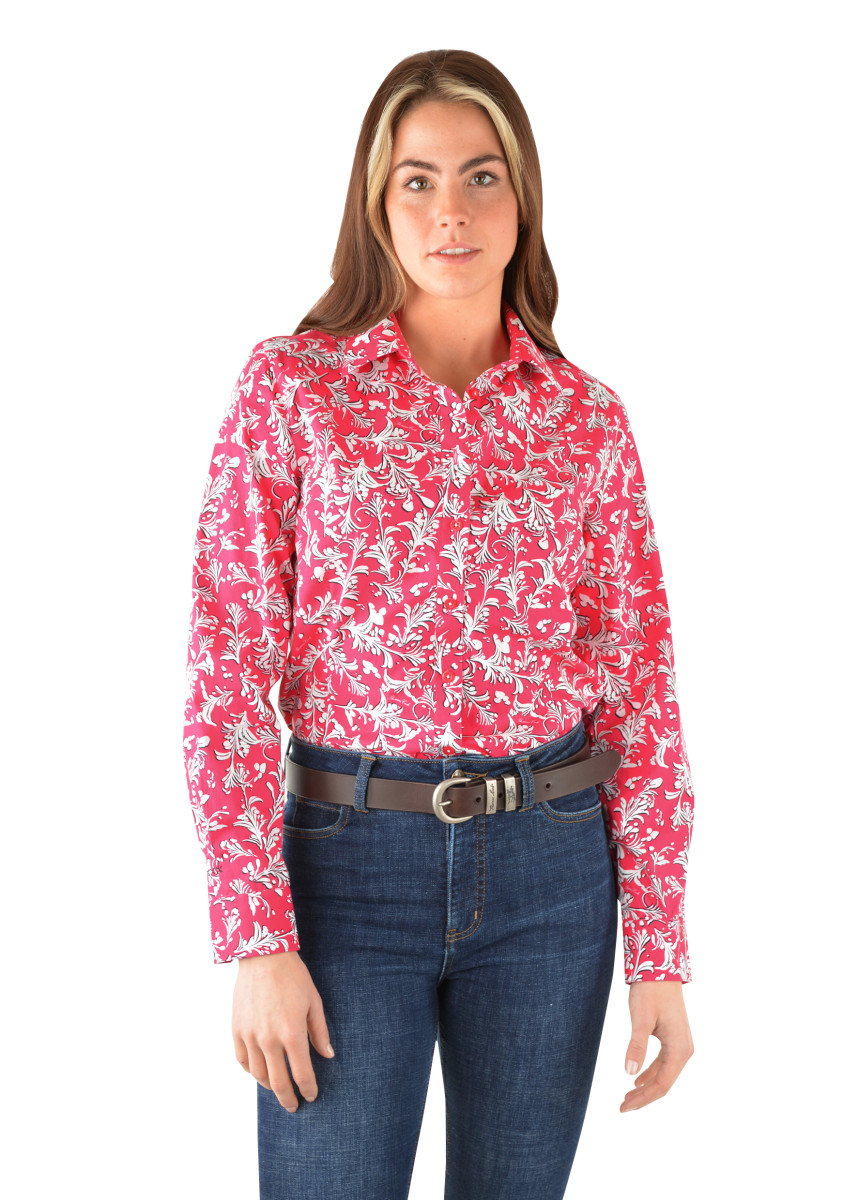 Isabel Long Sleeve Stretch Shirt