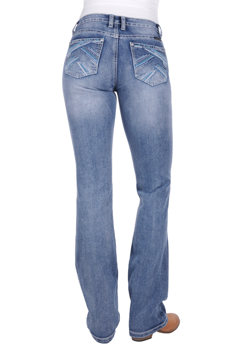 Women's Criss Cross Relaxed Rider Jean