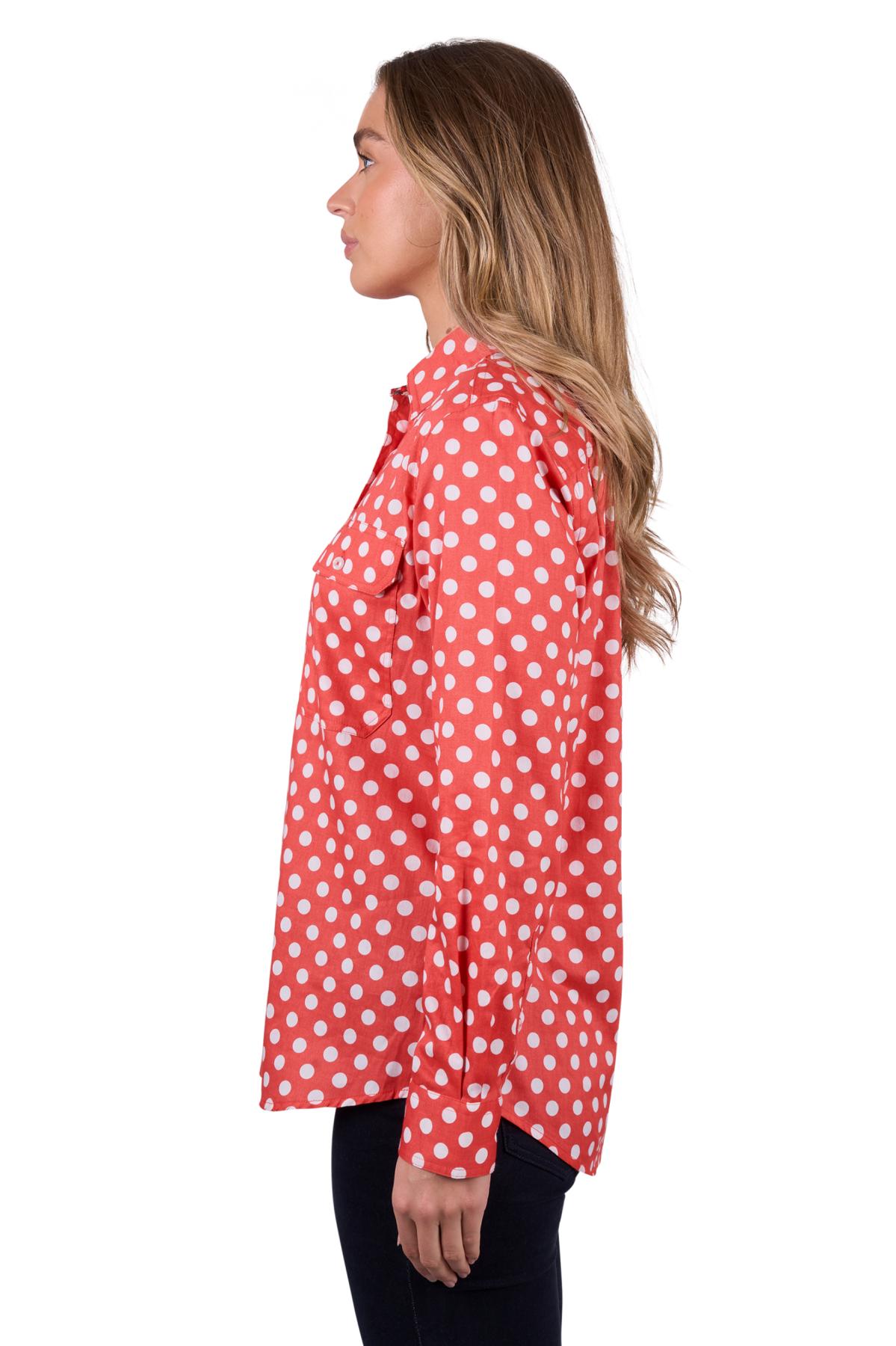 Women’s Jaz Half Placket Long Sleeve Shirt