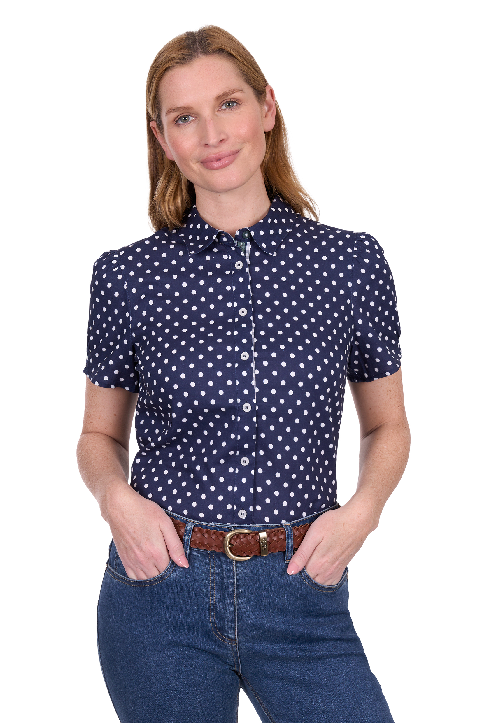 Women’s Luna Linen Short Sleeve Shirt