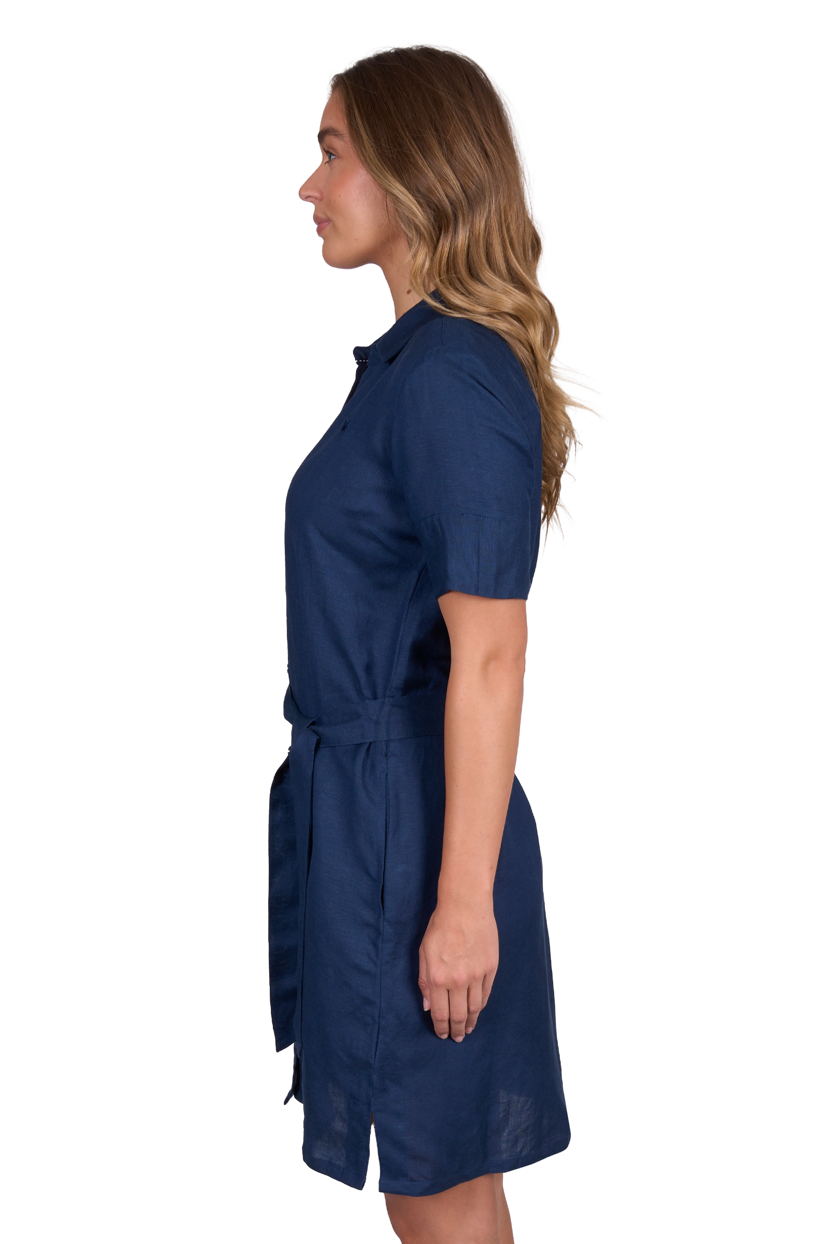 Women’s Sophie Linen Shirt Dress