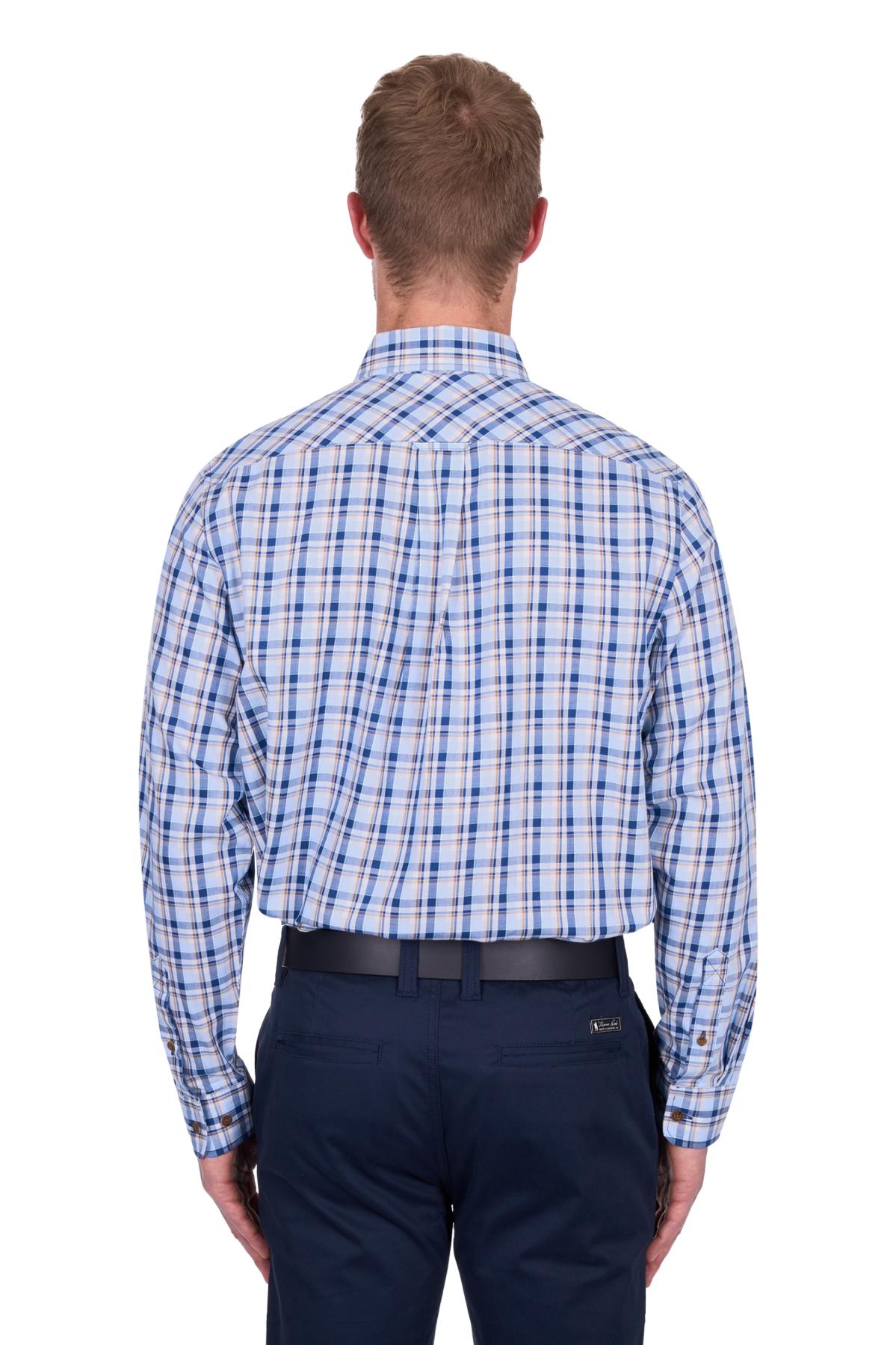Men’s Thomas Check 2 Pocket Long Sleeve Shirt