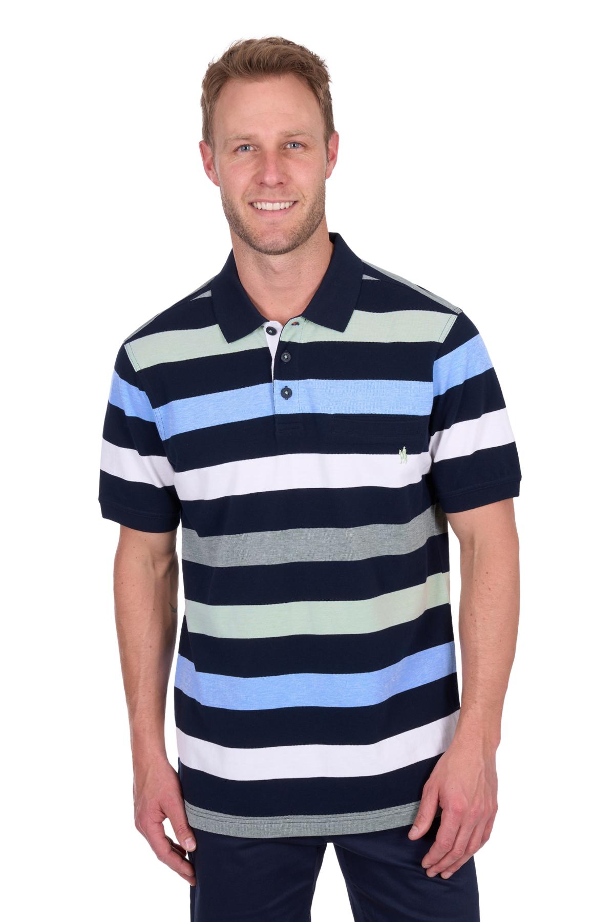 Men’s Charles 1 Pocket Short Sleeve Polo