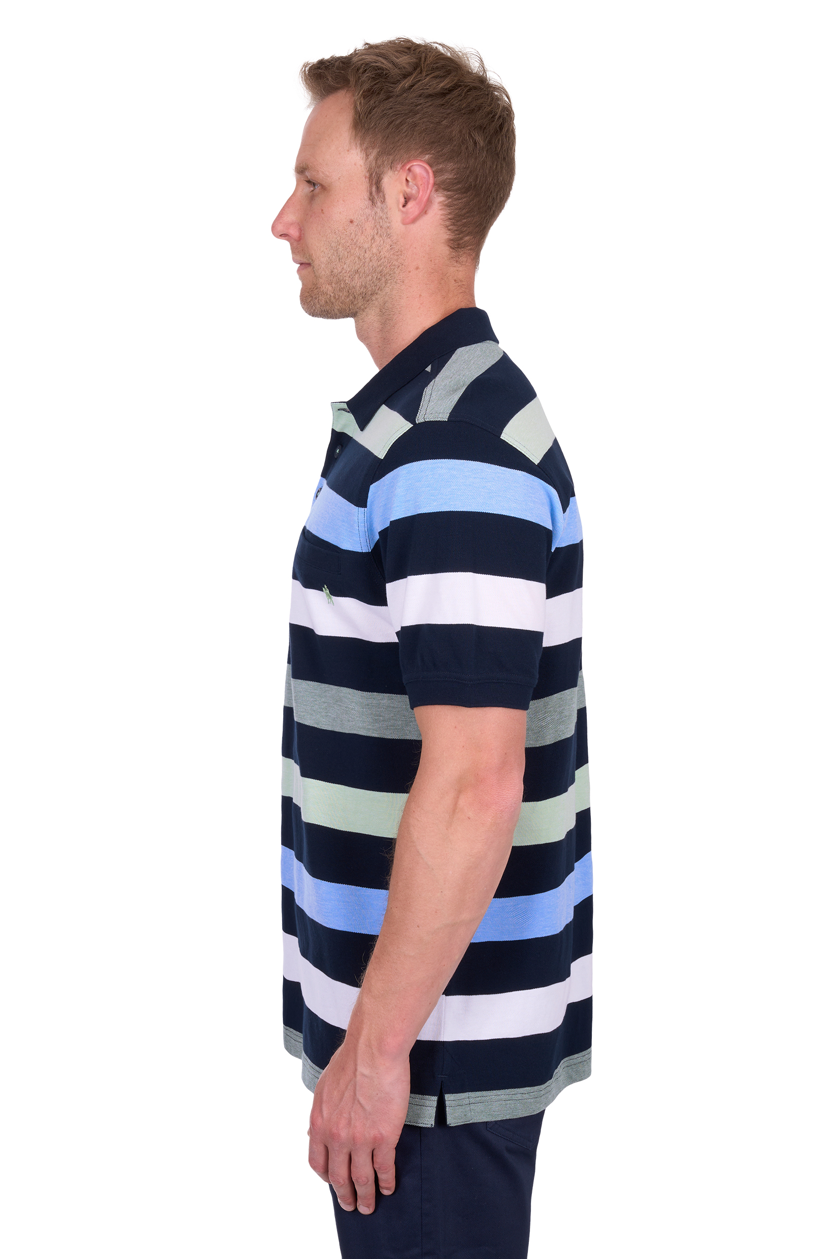 Men’s Charles 1 Pocket Short Sleeve Polo