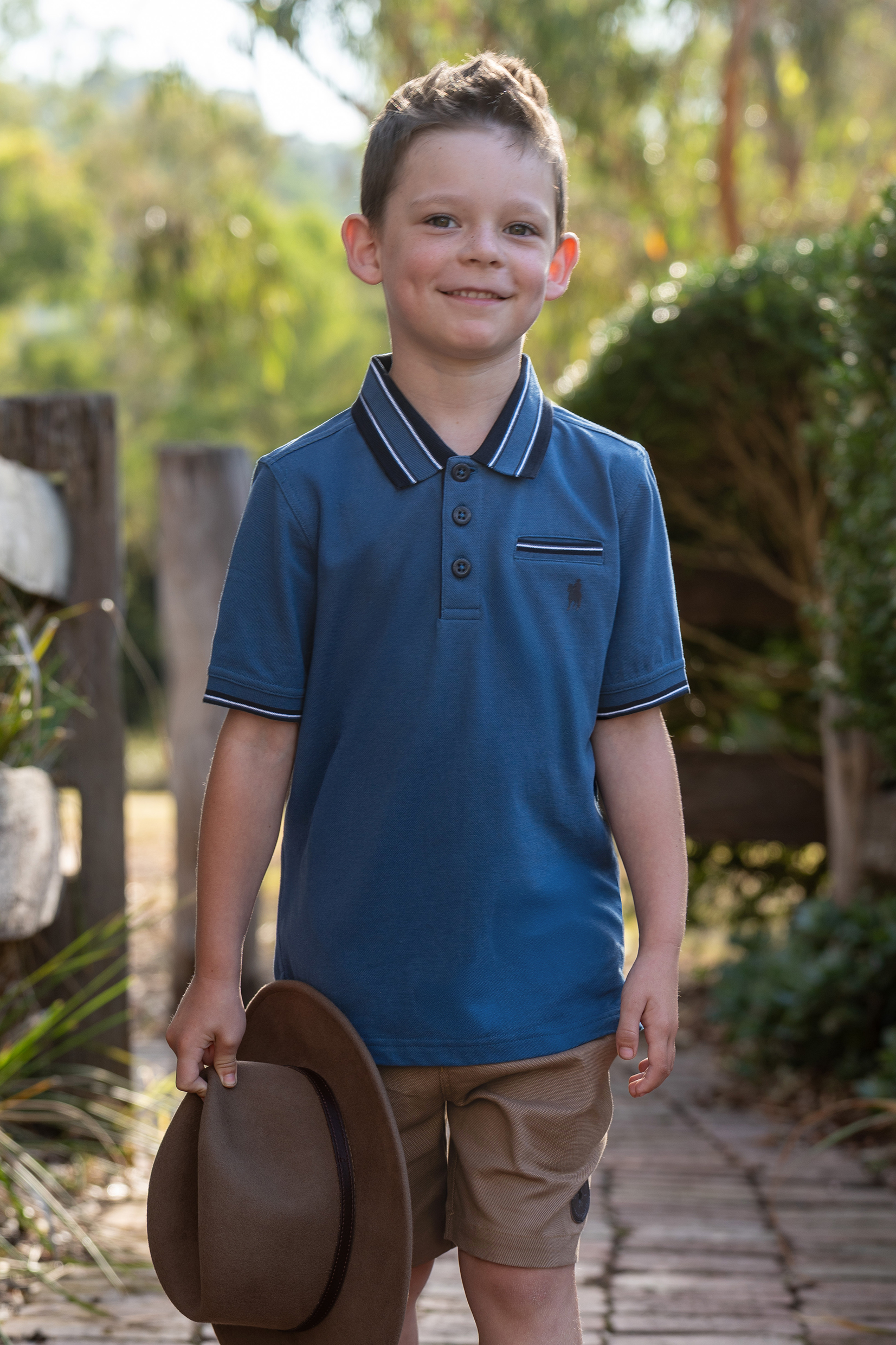Boy’s Ben 1 Pocket Short Sleeve Polo