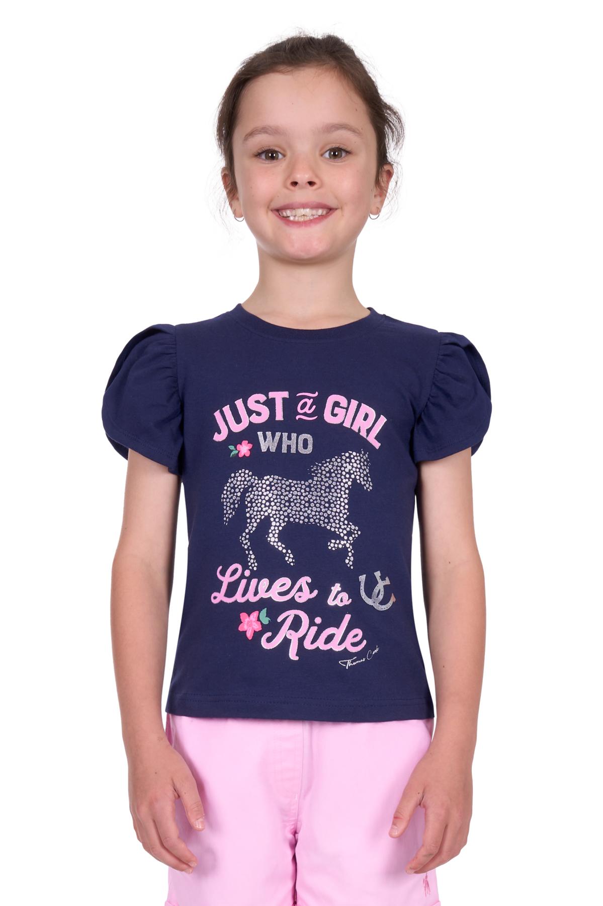 Girl’s Heidi Flutter Sleeve Tee