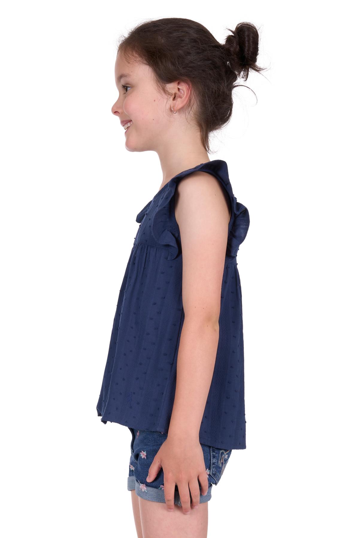 Girl’s Isla Frill Short Sleeve Blouse