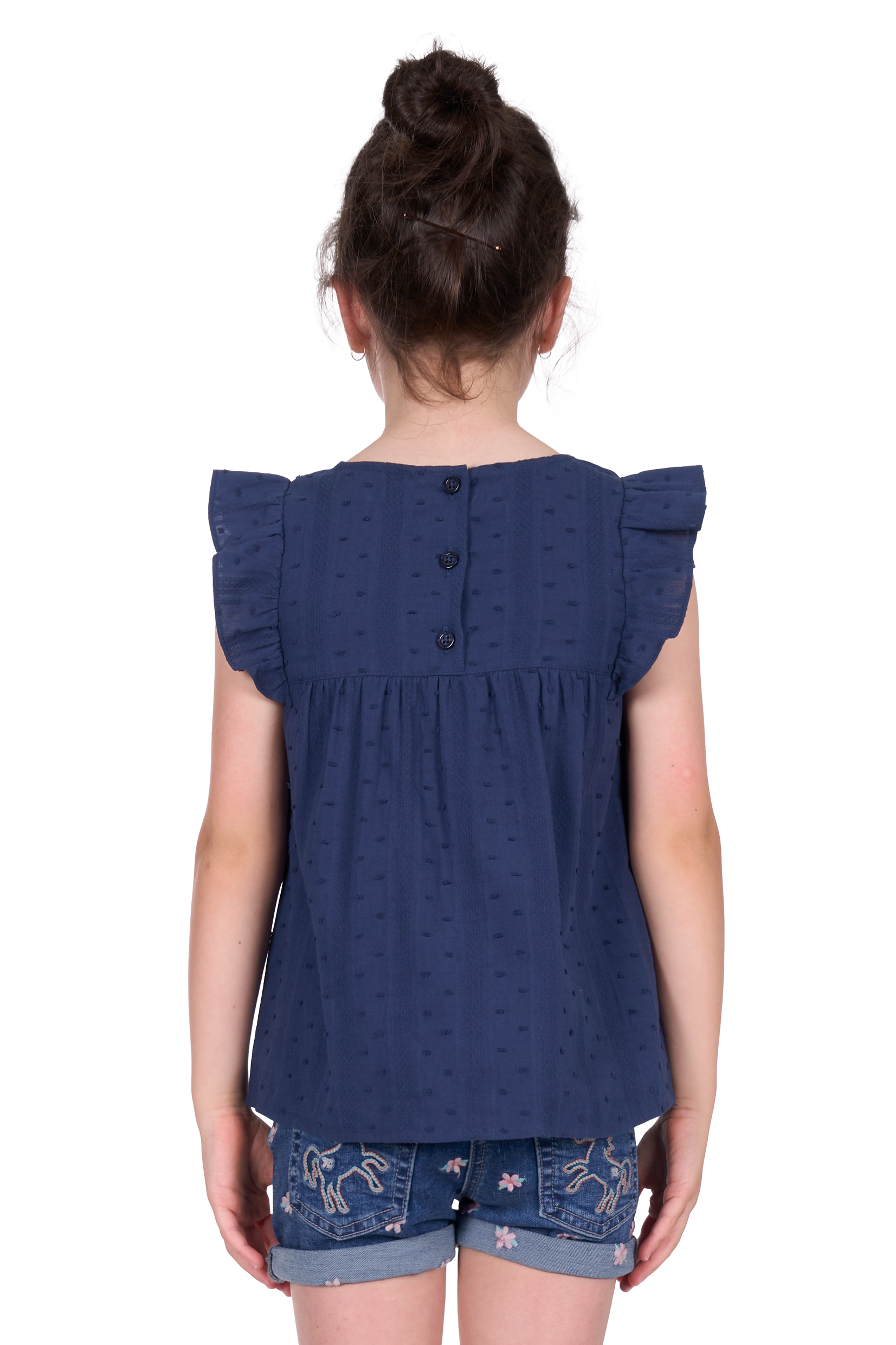 Girl’s Isla Frill Short Sleeve Blouse