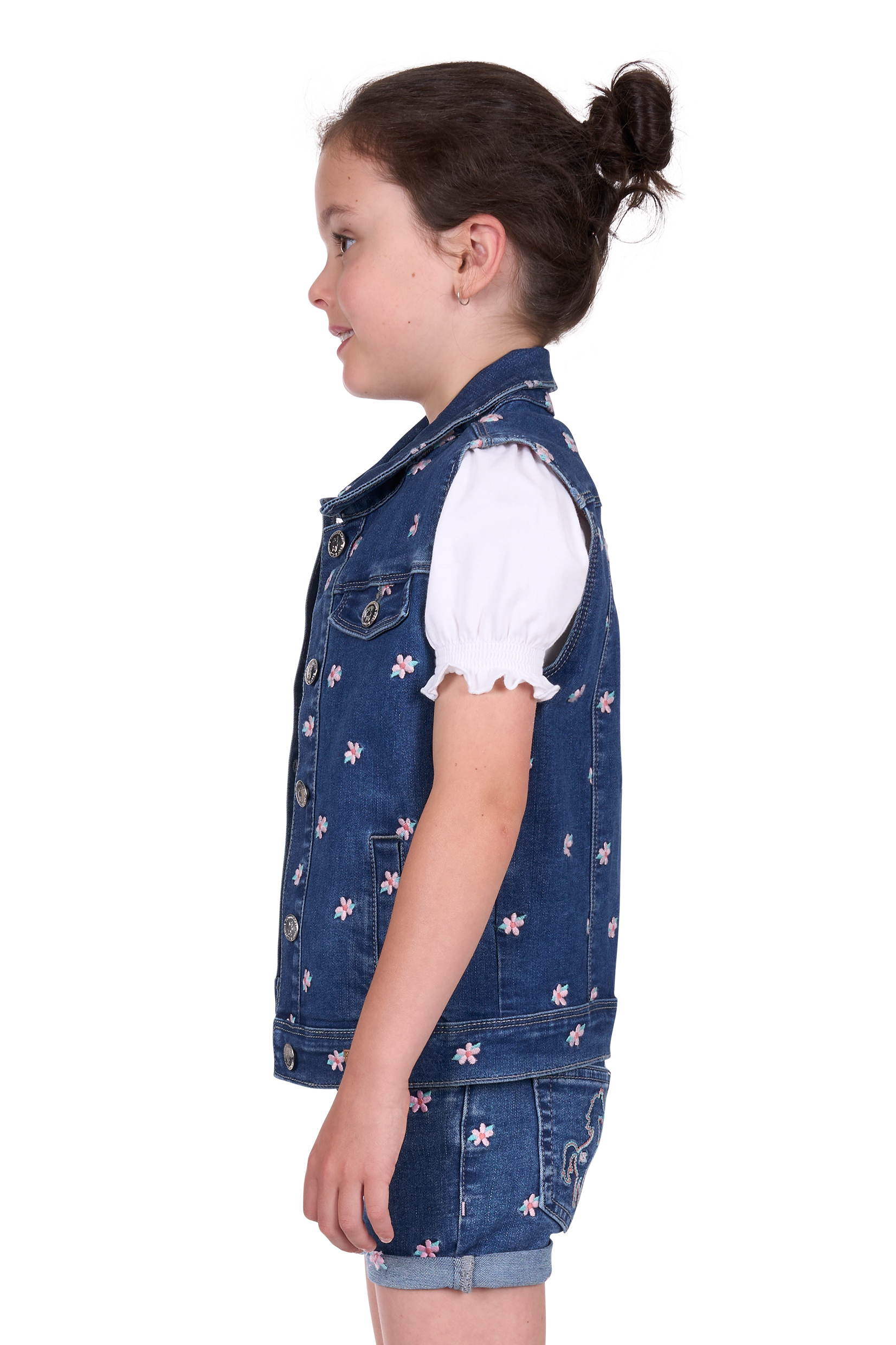 Girl’s Hailey Denim Vest