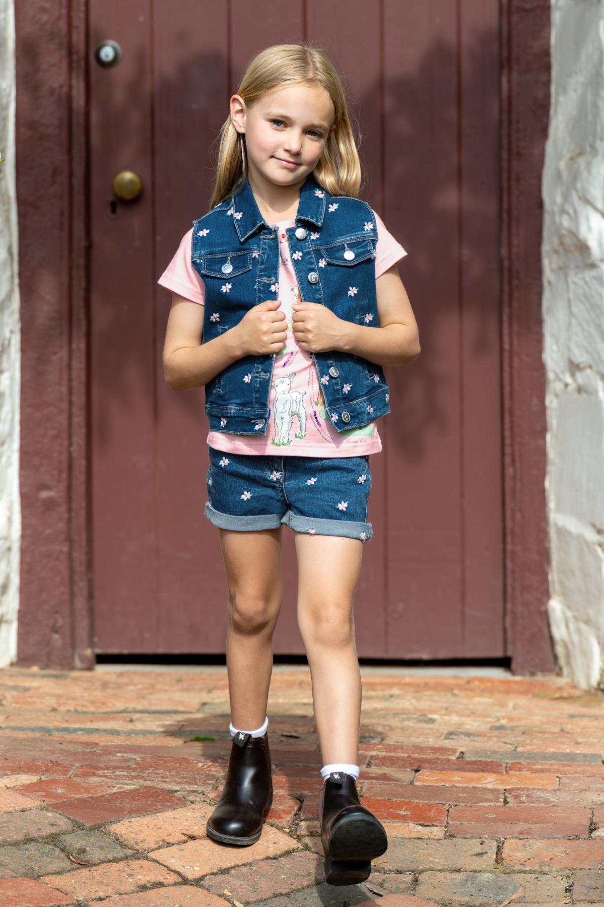 Girl’s Hailey Denim Vest