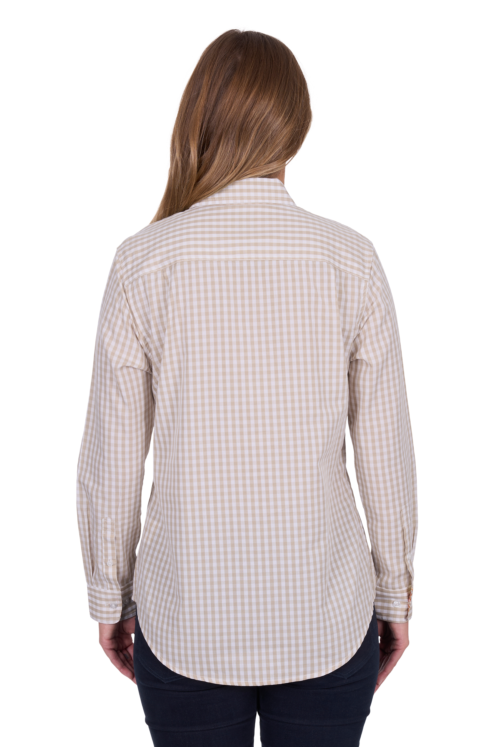 Women's Sarahalf Placketlong Sleeve Shirt