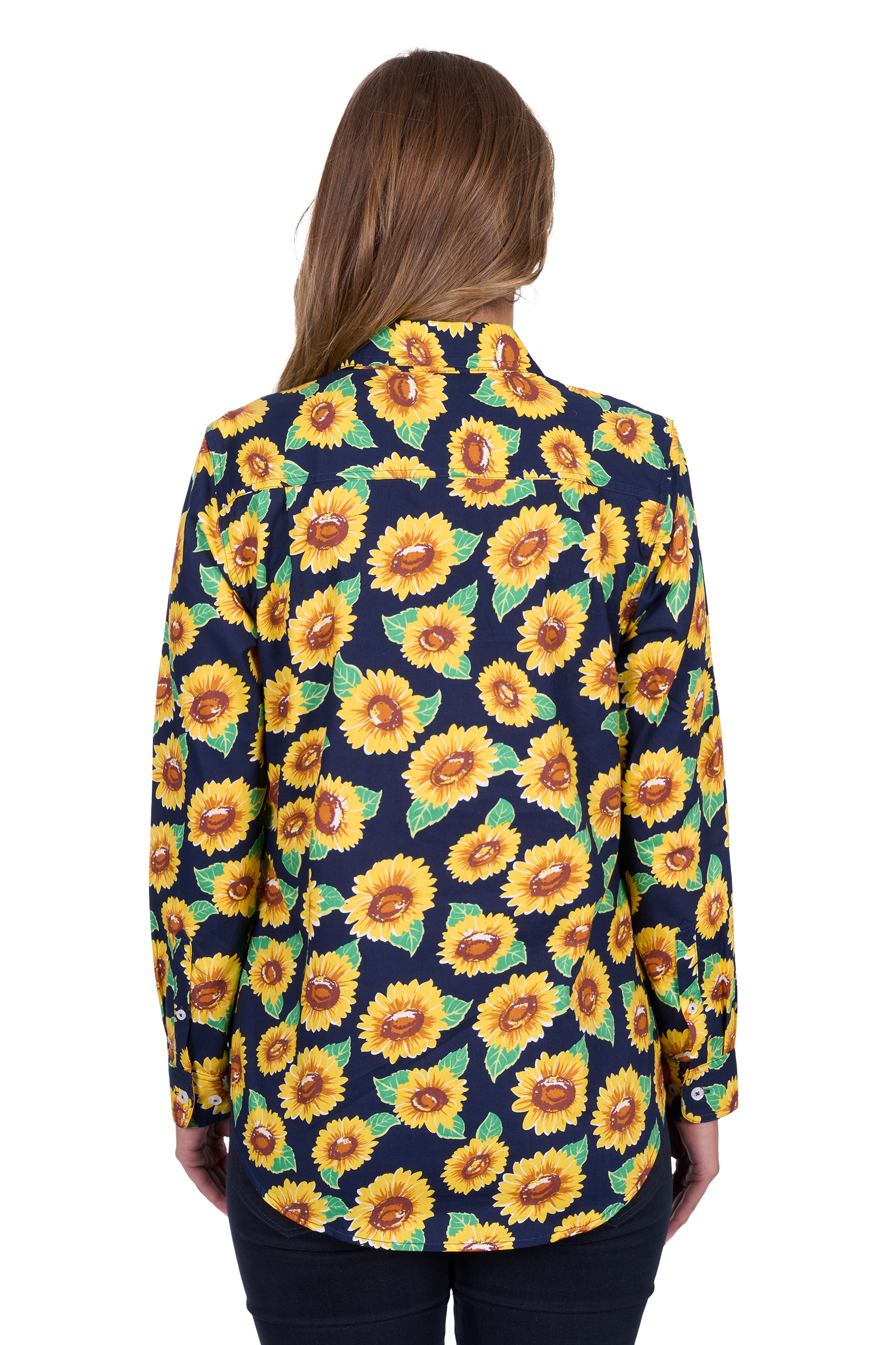 Women's Allyhalf Placketlong Sleeve Shirt
