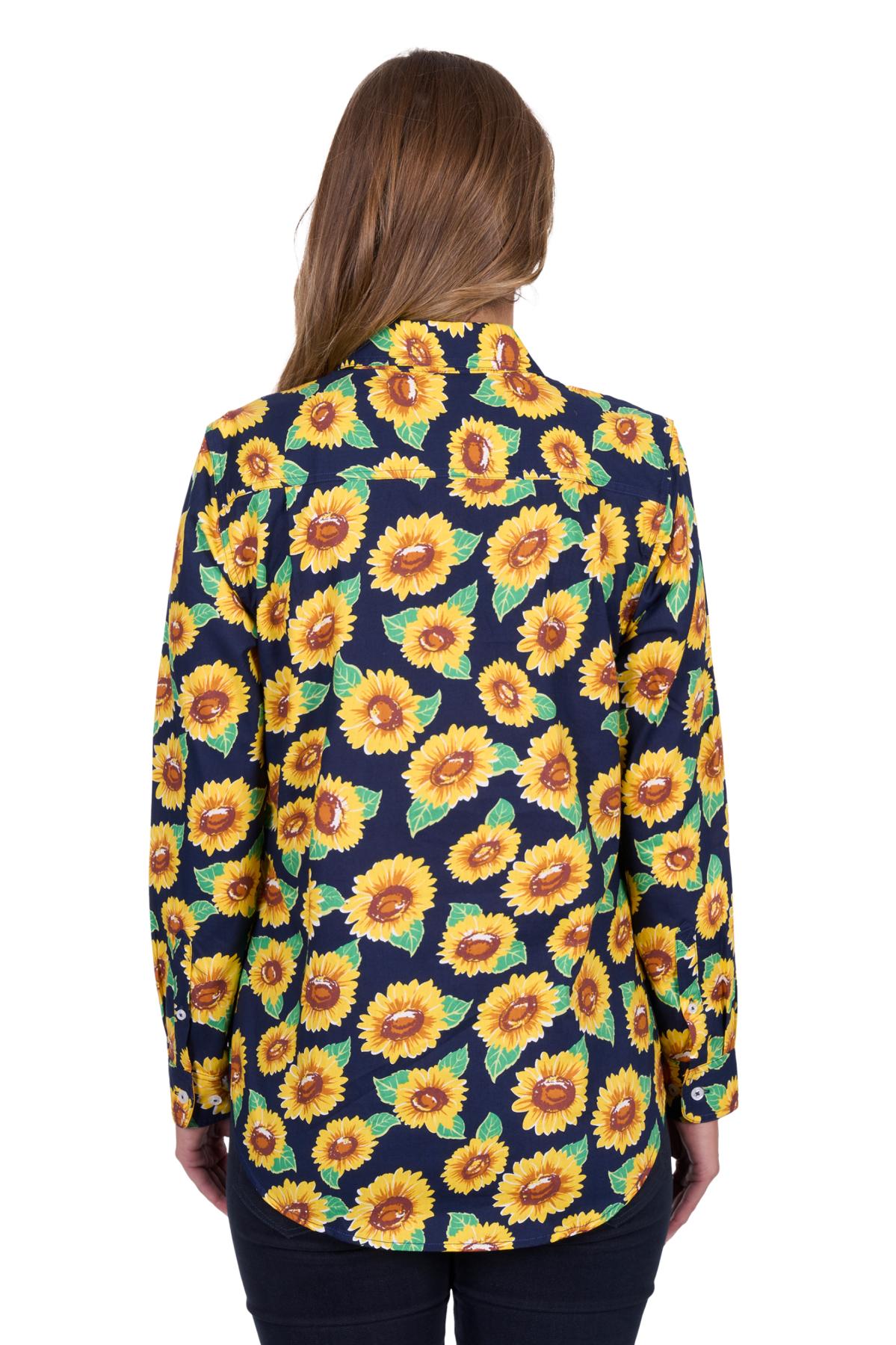 Women's Allyhalf Placketlong Sleeve Shirt