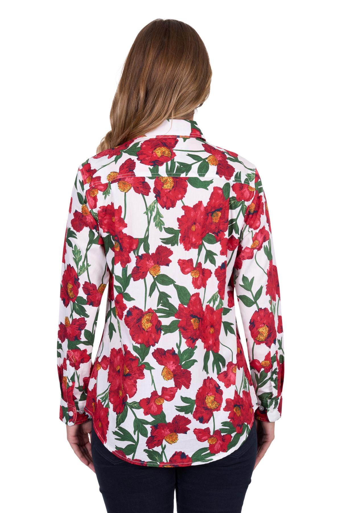 Women's Zoehalf Placketlong Sleeve Shirt