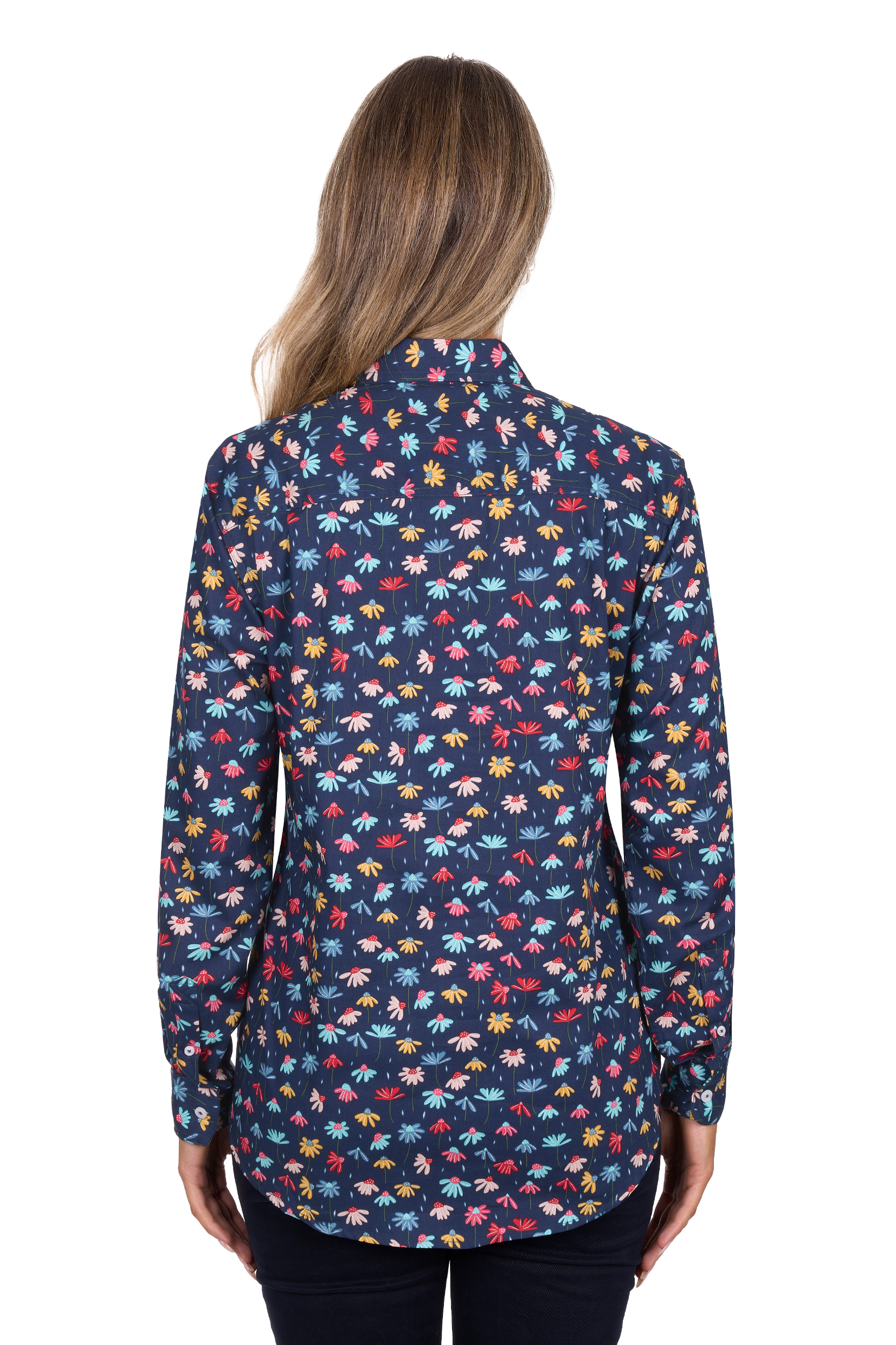 Women's Torihalf Placketlong Sleeve Shirt