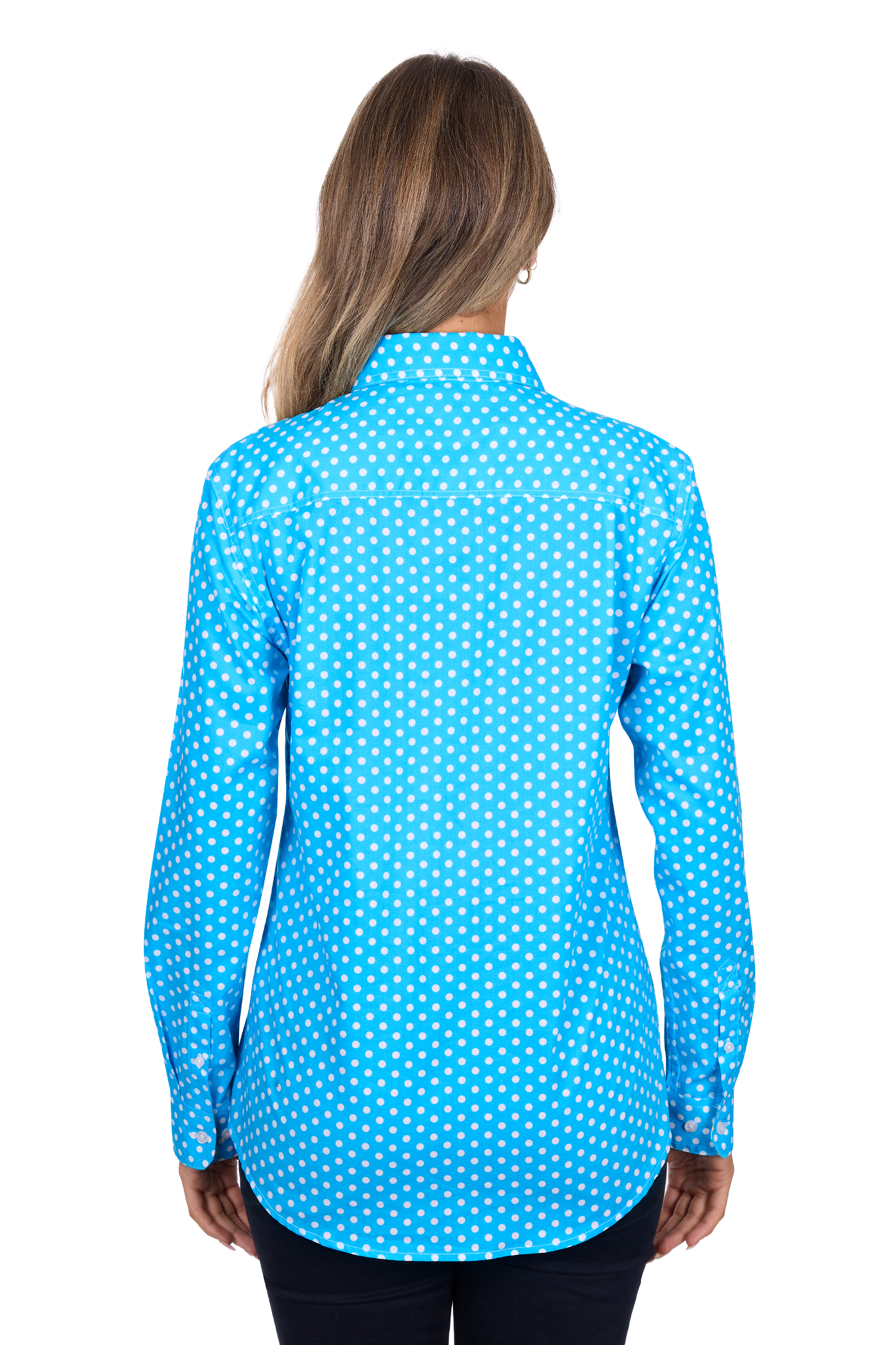 Women's Siahalf Placketlong Sleeve Shirt