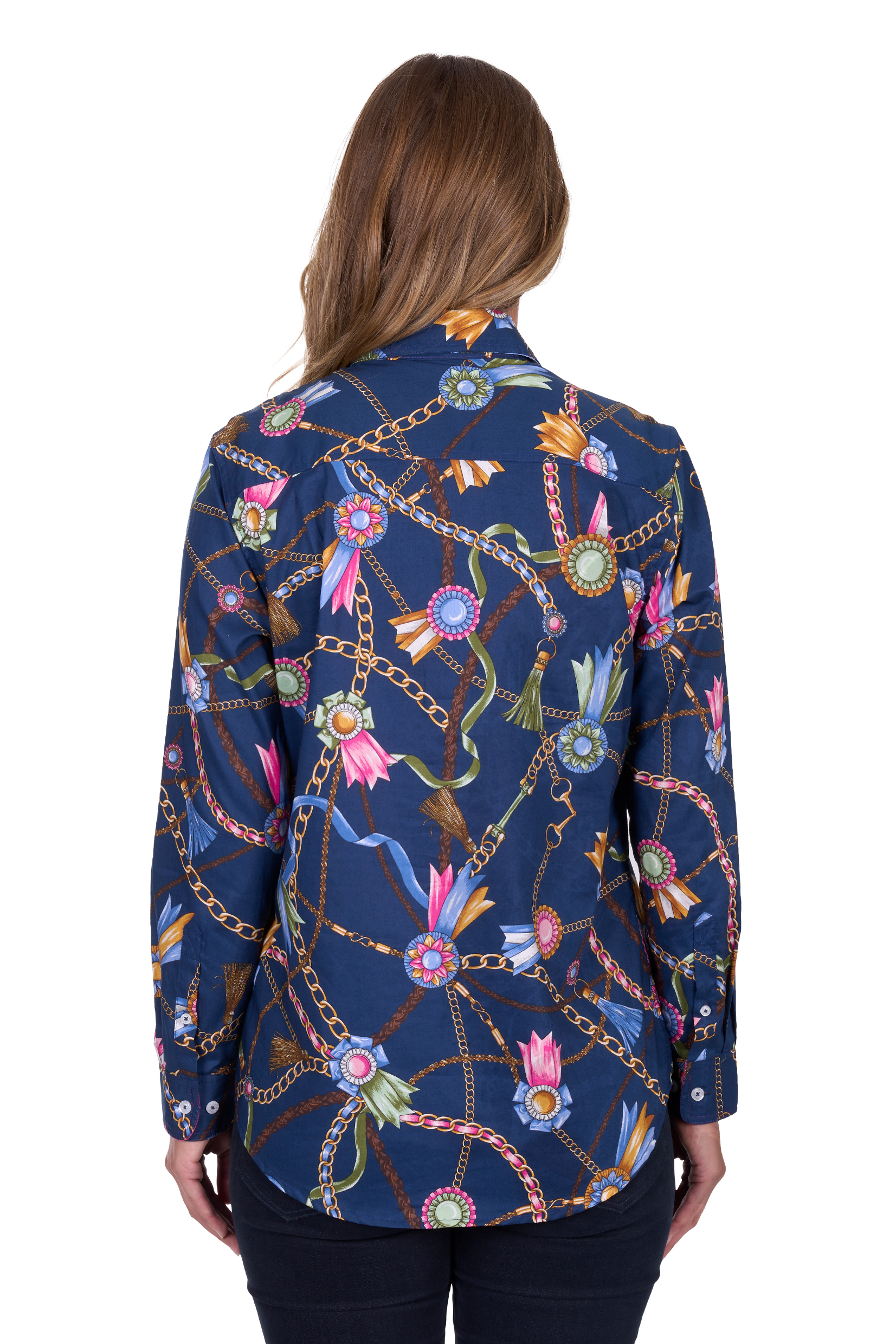 Women's Joliefull Placketlong Sleeve Shirt