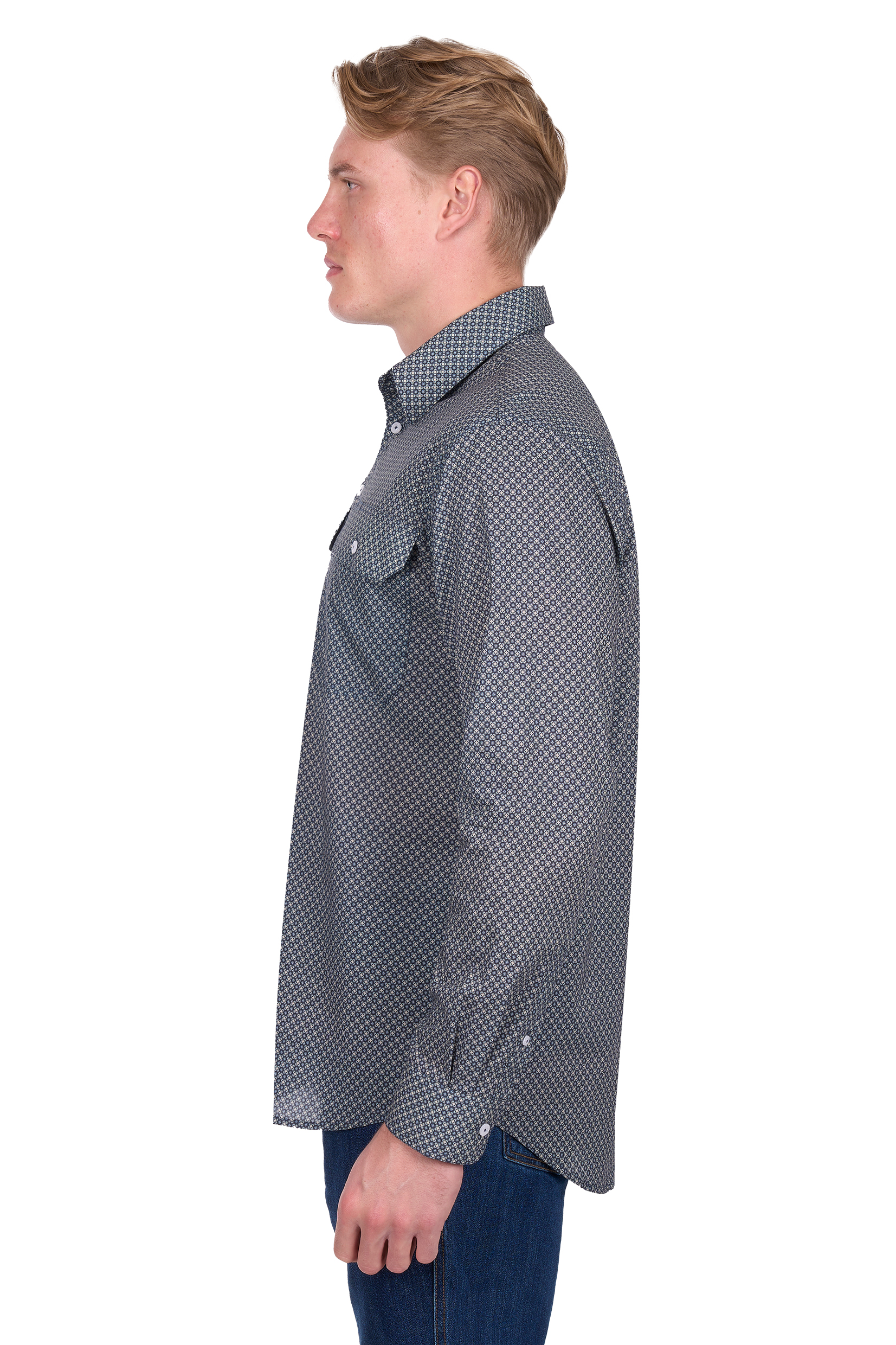 Men's Tomson Halfplacket Long Sleeve Shirt