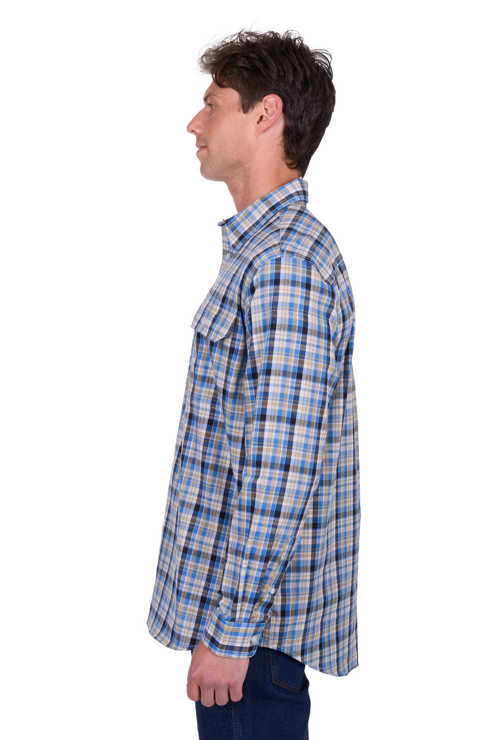 Men's Gibson Halfplacket Long Sleeve Shirt