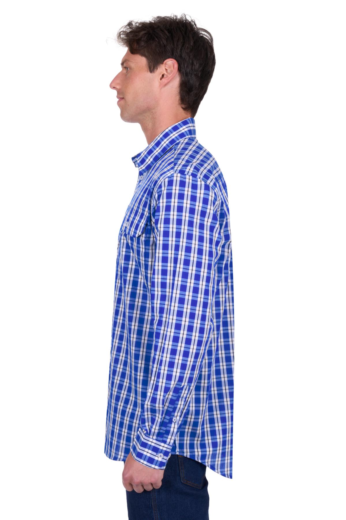 Men's Levers Halfplacket Long Sleeve Shirt