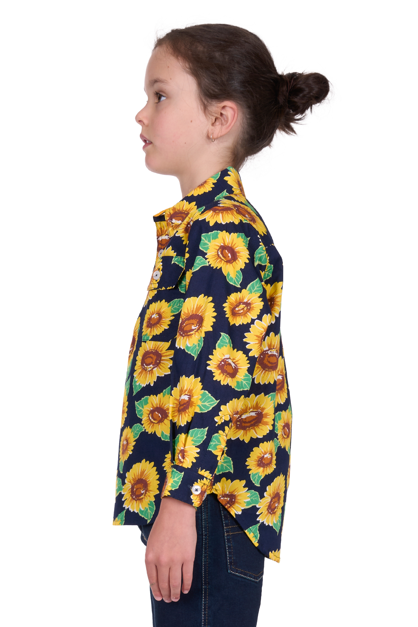 Kid’s Allyhalf Placketlong Sleeve Shirt