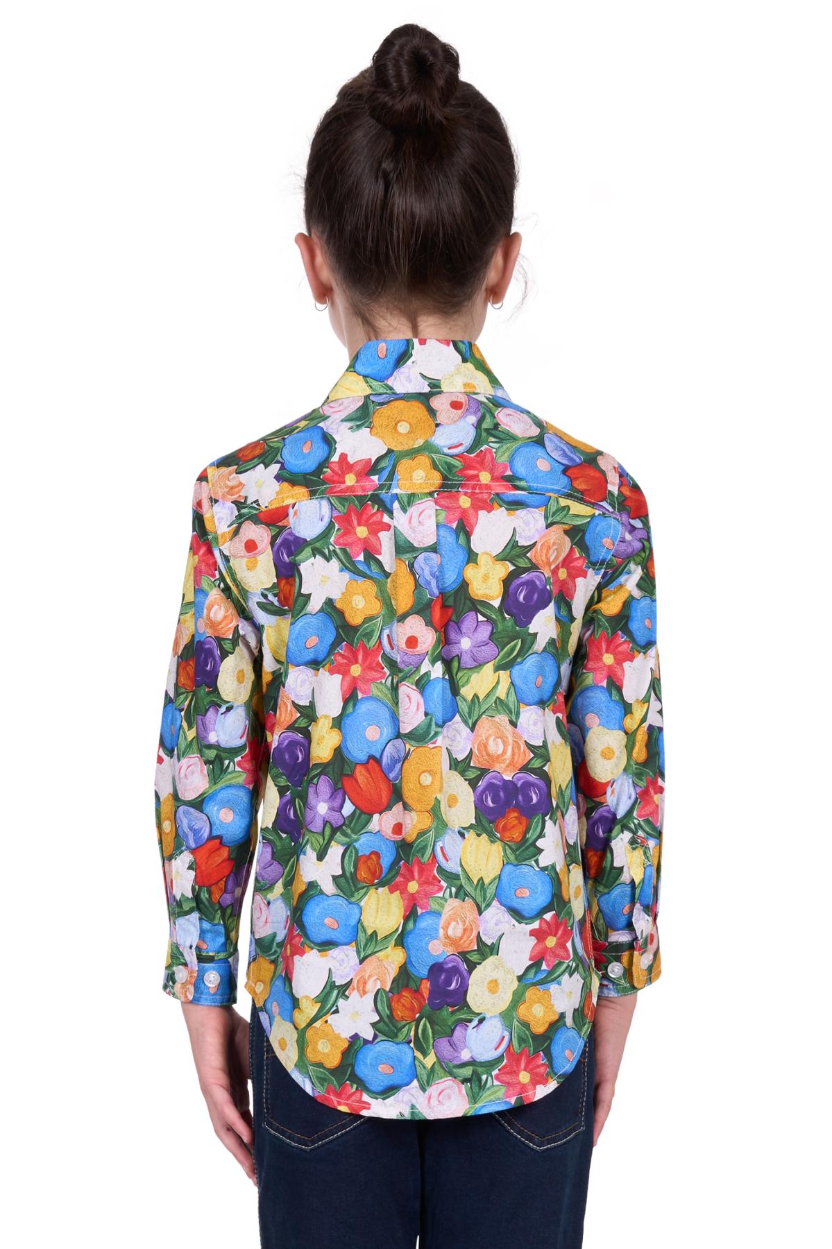Kid’s Deliahalf Placketlong Sleeve Shirt