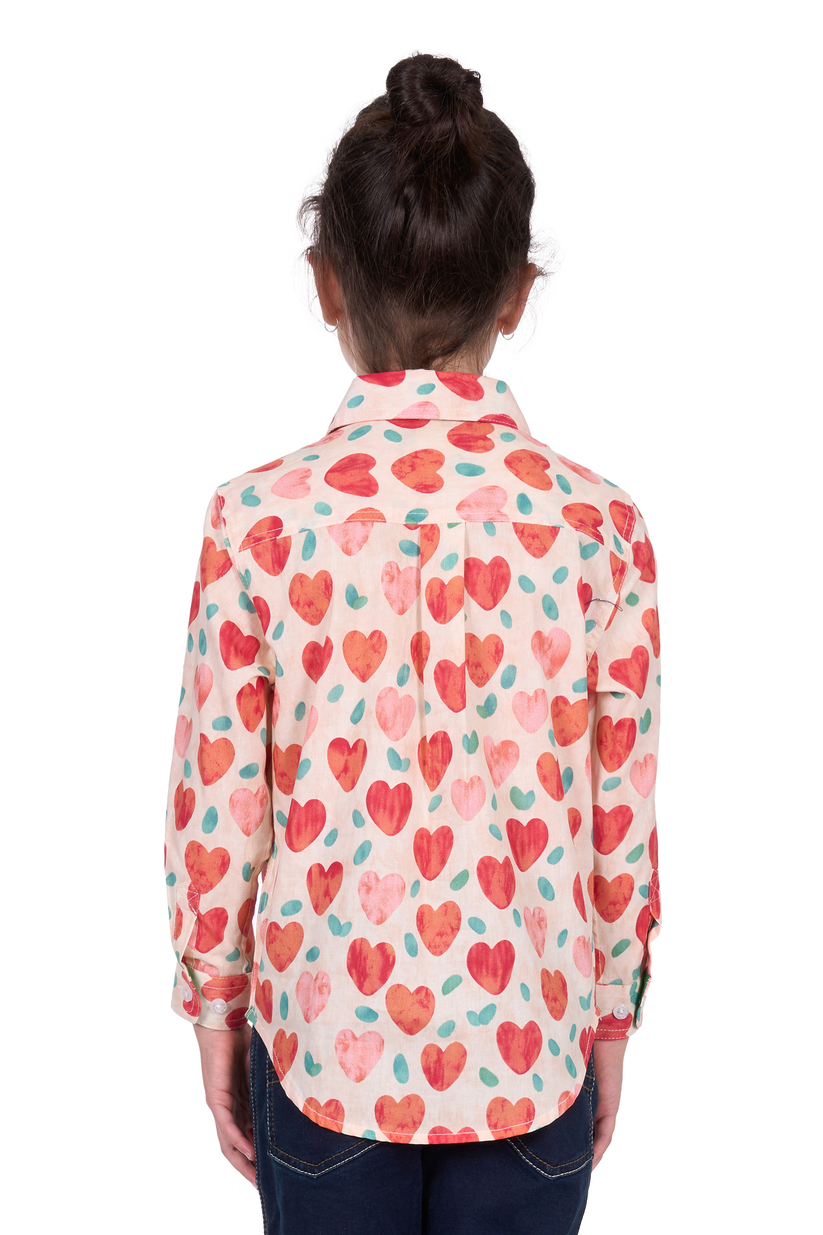 Kid’s Mirahalf Placketlong Sleeve Shirt