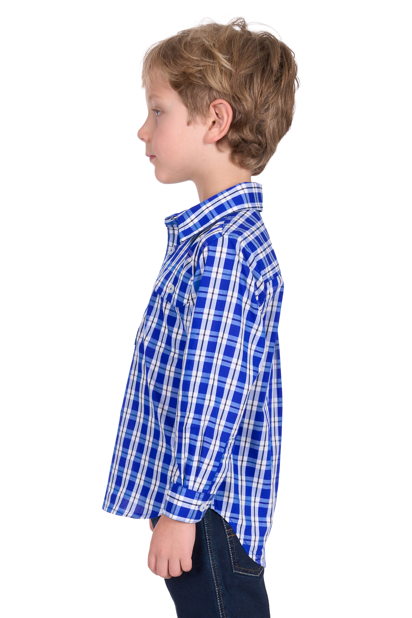 Kid's Levers Half Placket Long Sleeve Shirt