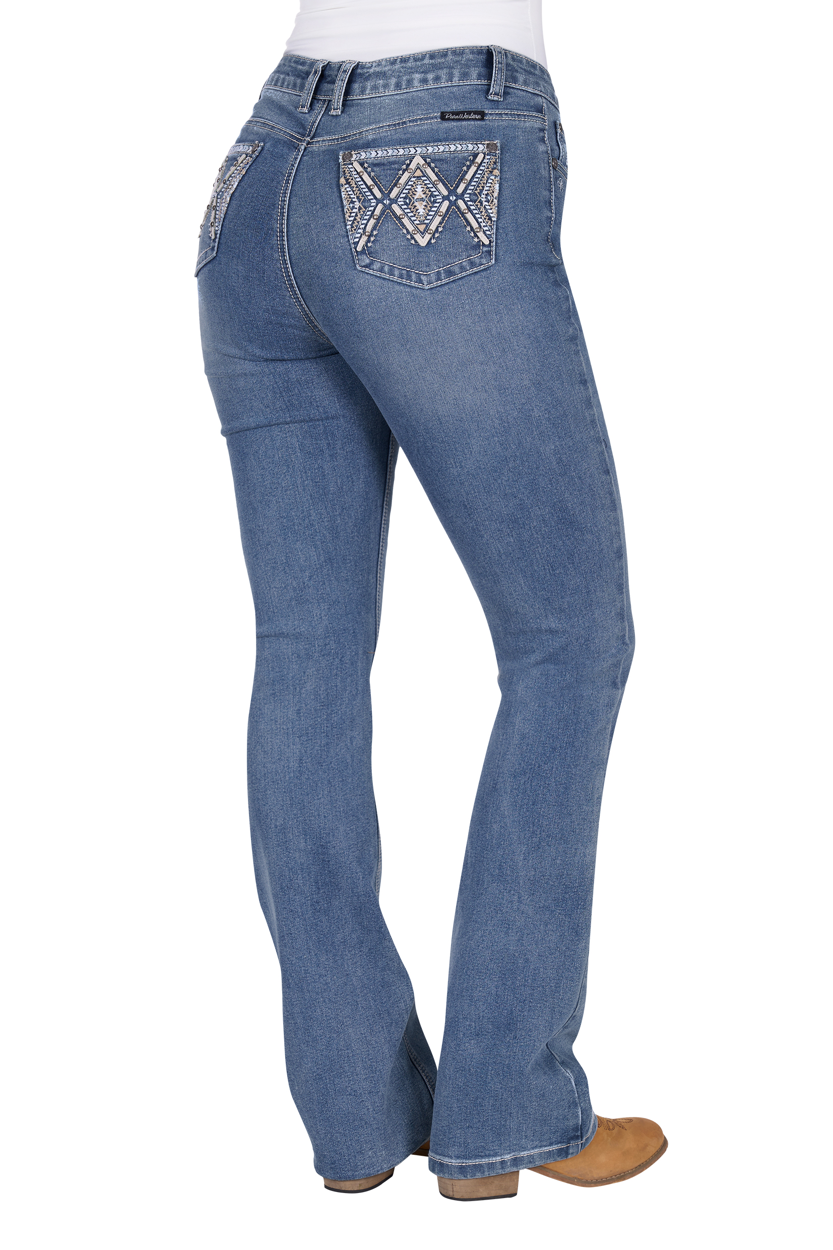 Wmns Pam Hi Rise Bcut Jean 32L