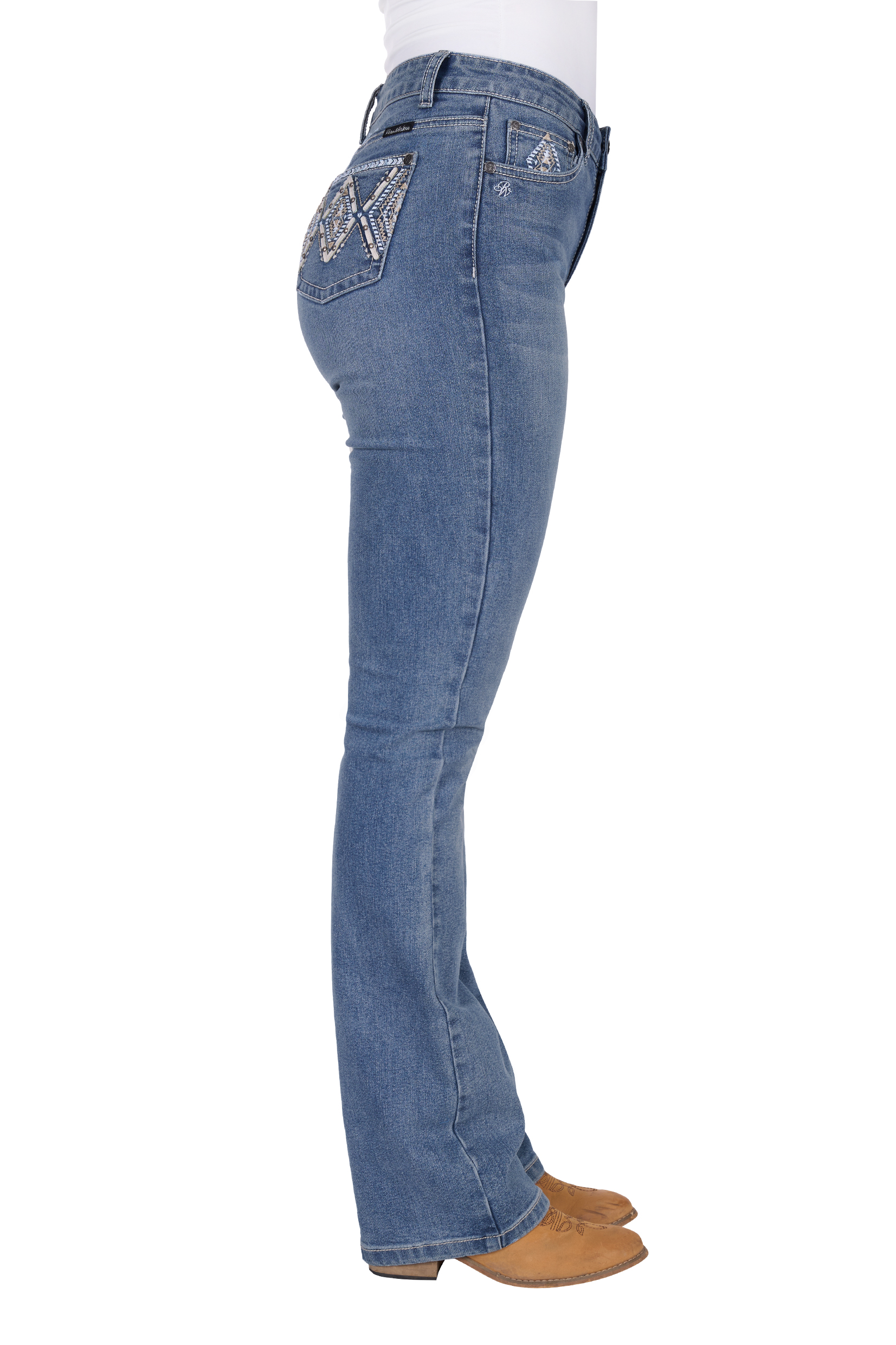 Wmns Pam Hi Rise Bcut Jean 32L