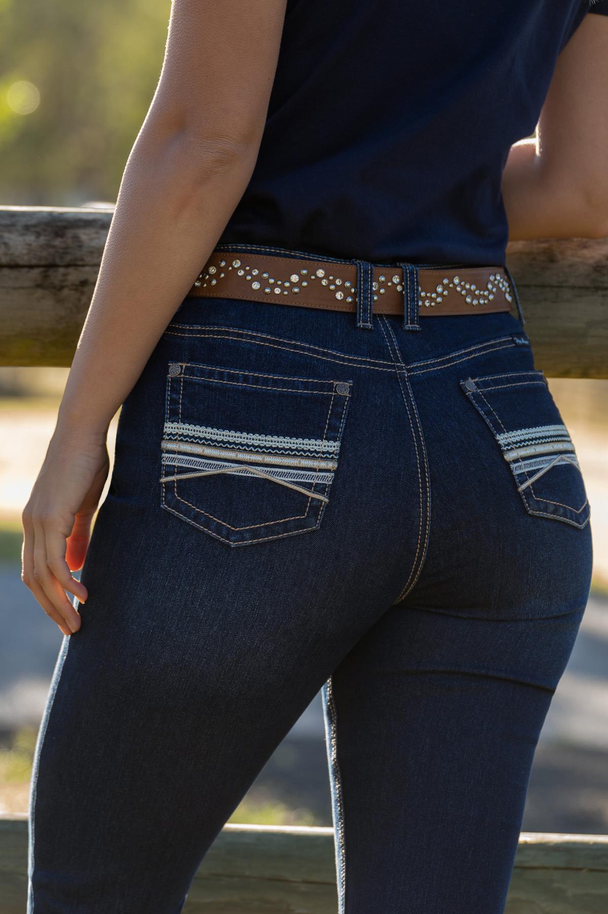Wmns Ida Hi Rise Bcut Jean 34L