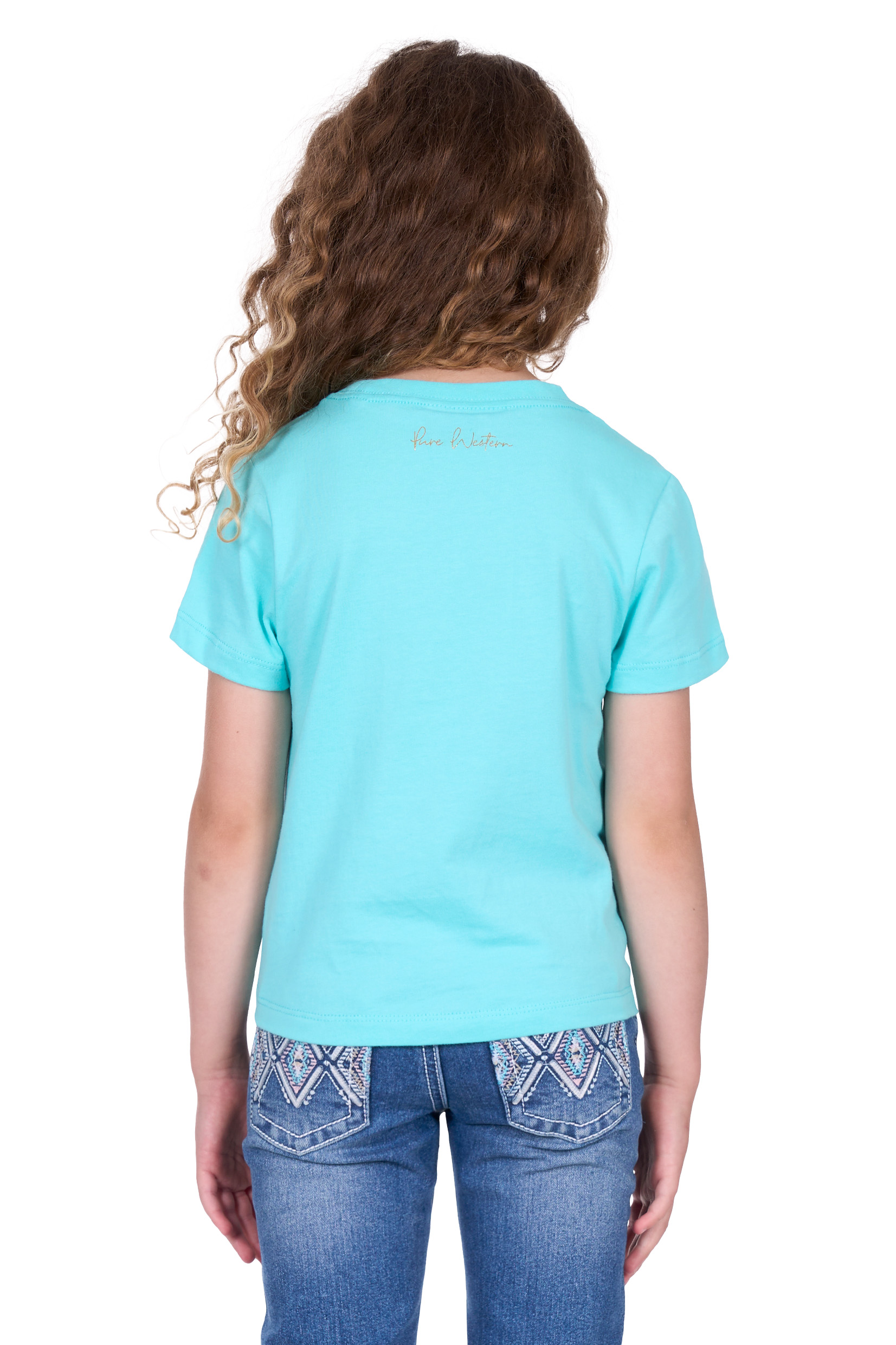 Girls Clover Ss Tee