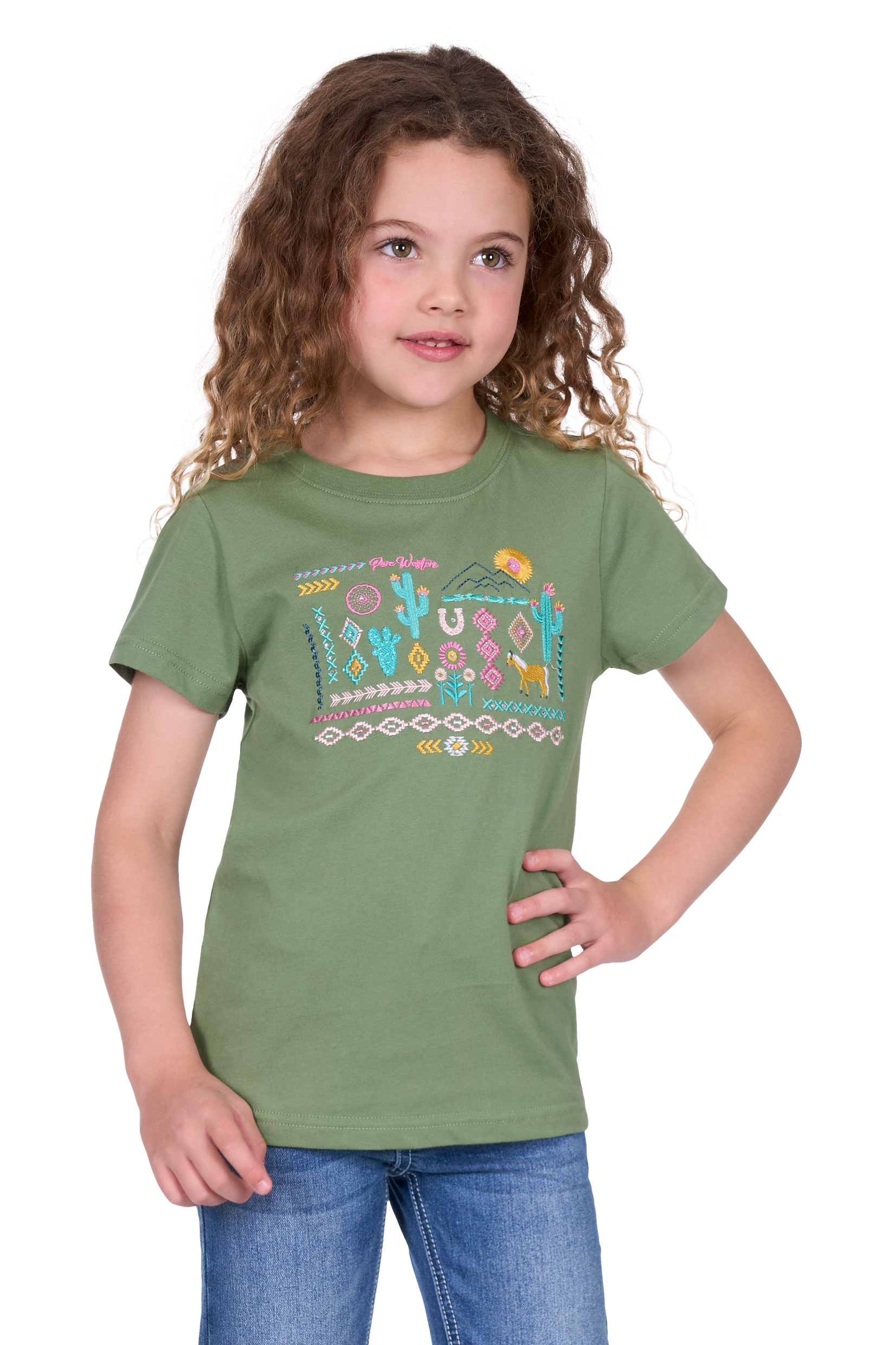 Girls Candice Ss Tee