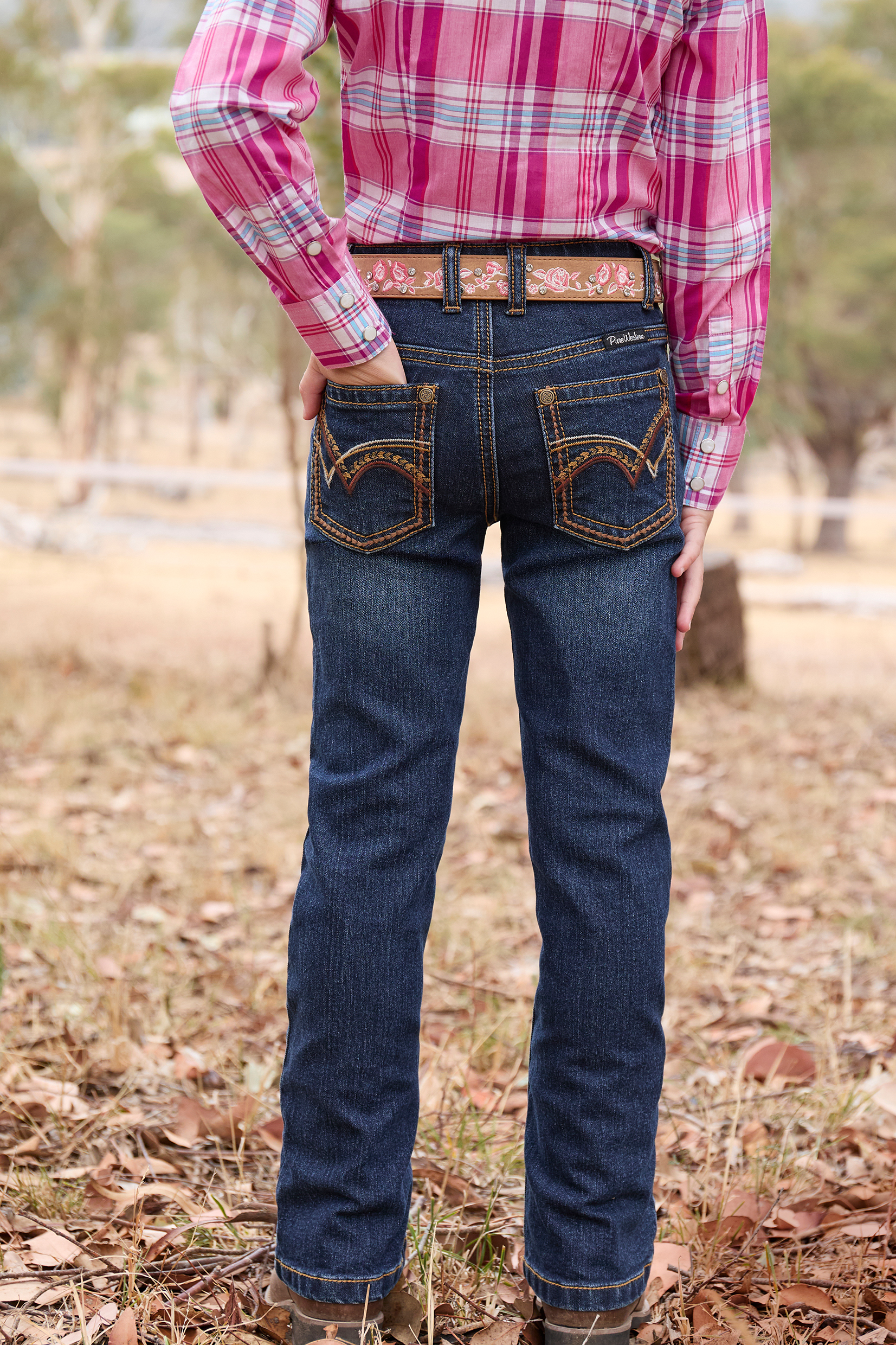 Girls Sam Boot Cut Jean