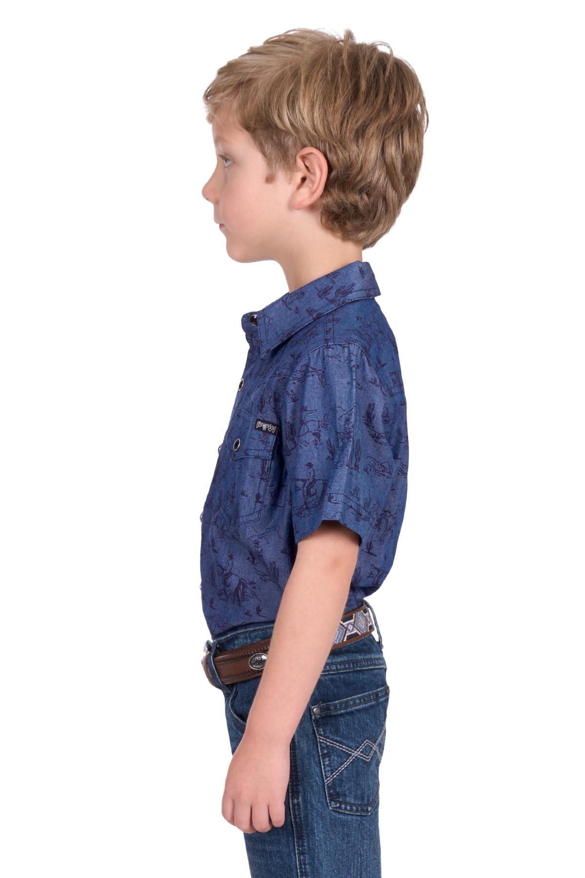 Boys Travis Ss Shirt