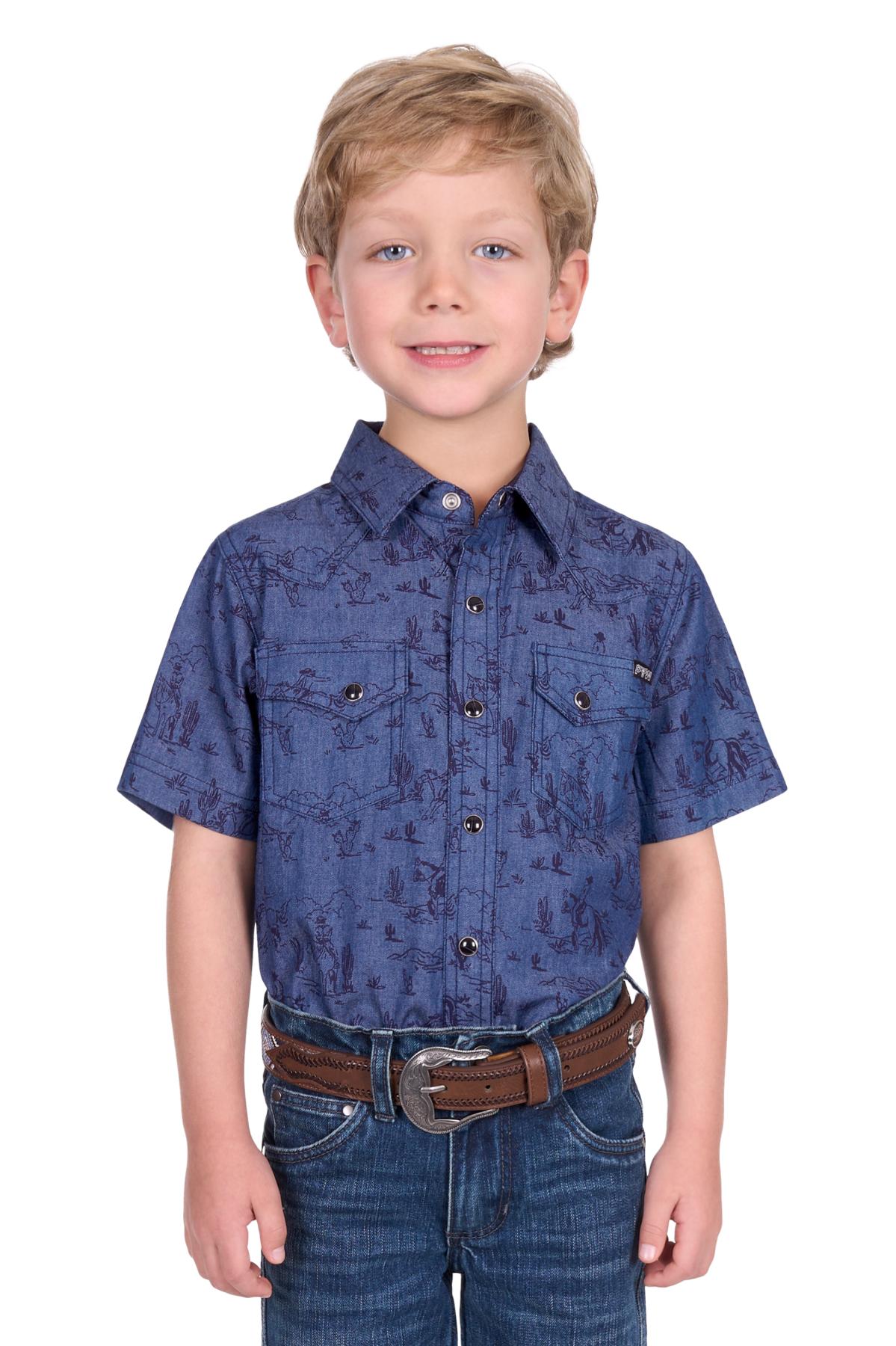 Boys Travis Ss Shirt