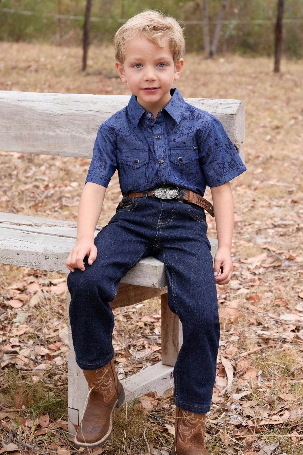 Boys Travis Ss Shirt