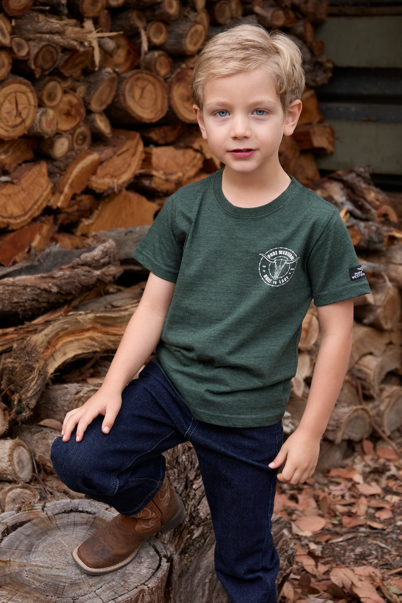 Boys Walker Ss Tee