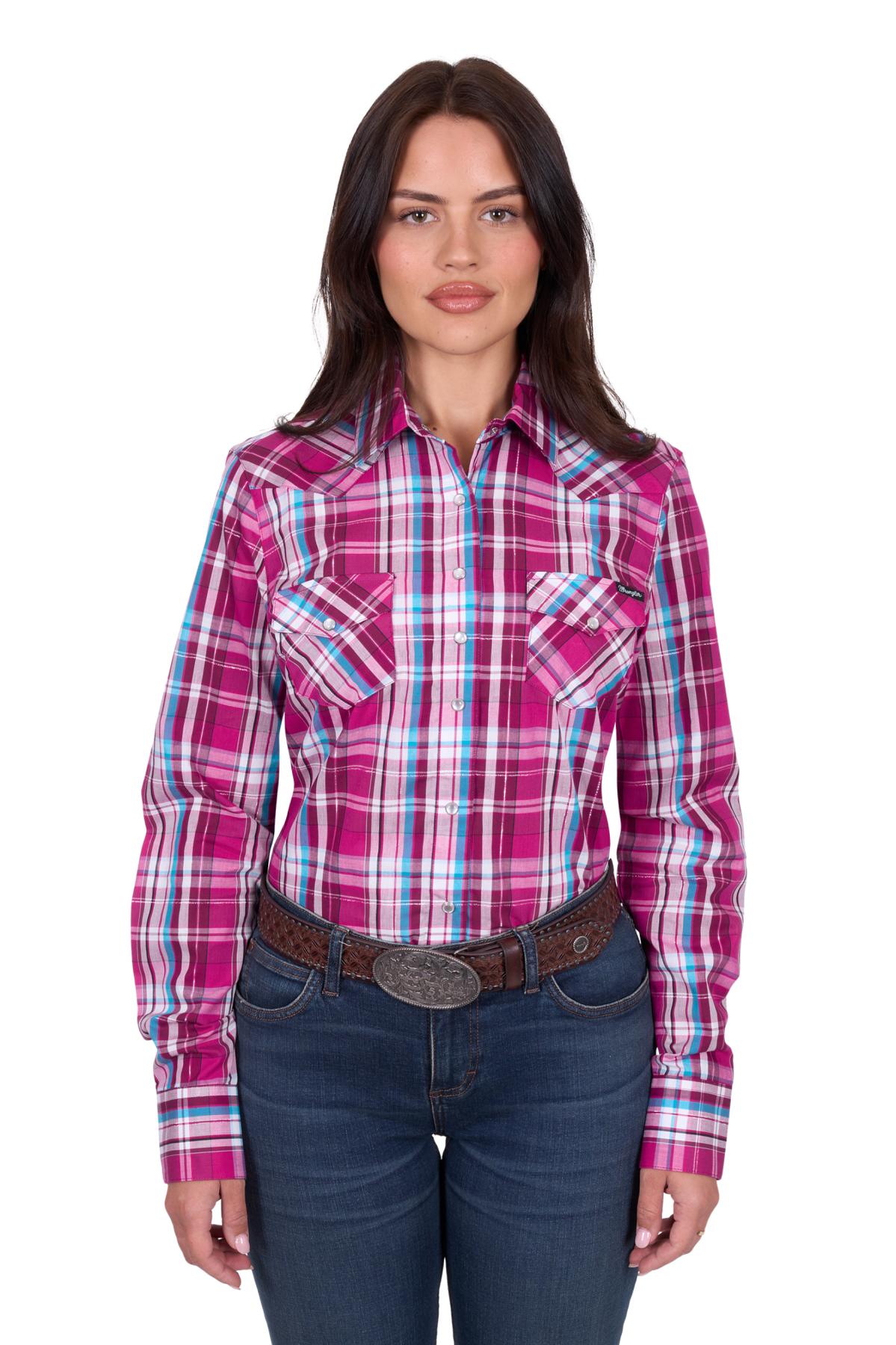 Wmns Molly Check Ls Shirt