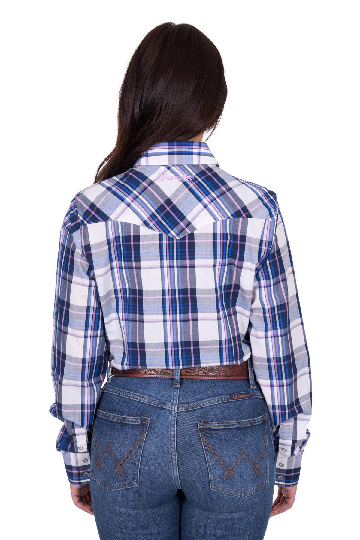 Wmns Peyton Check Ls Shirt