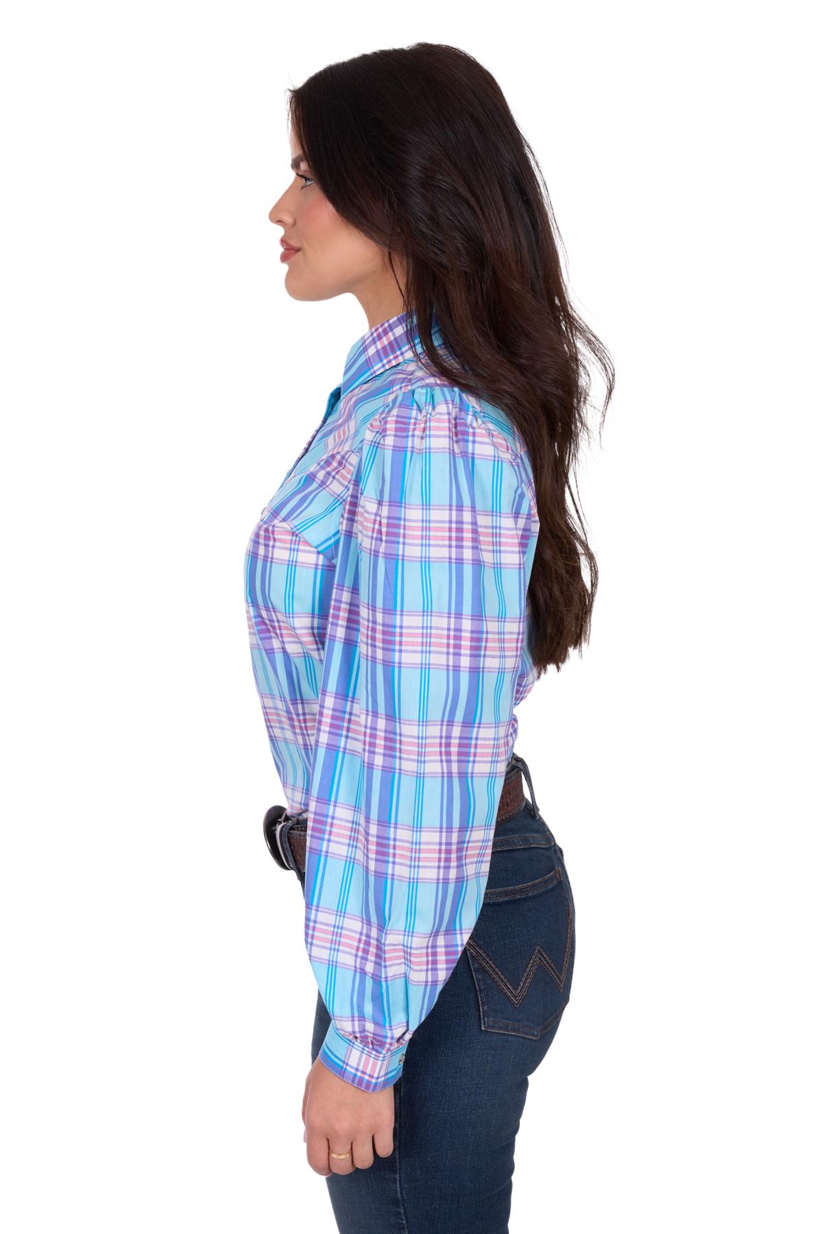 Wmns Emily Check Ls Shirt