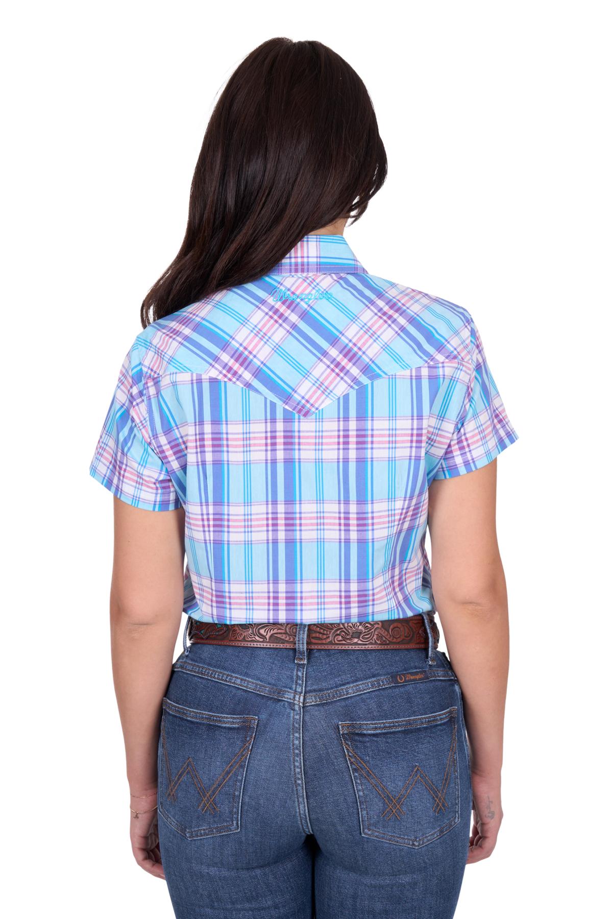 Wmns Emily Check Ss Shirt