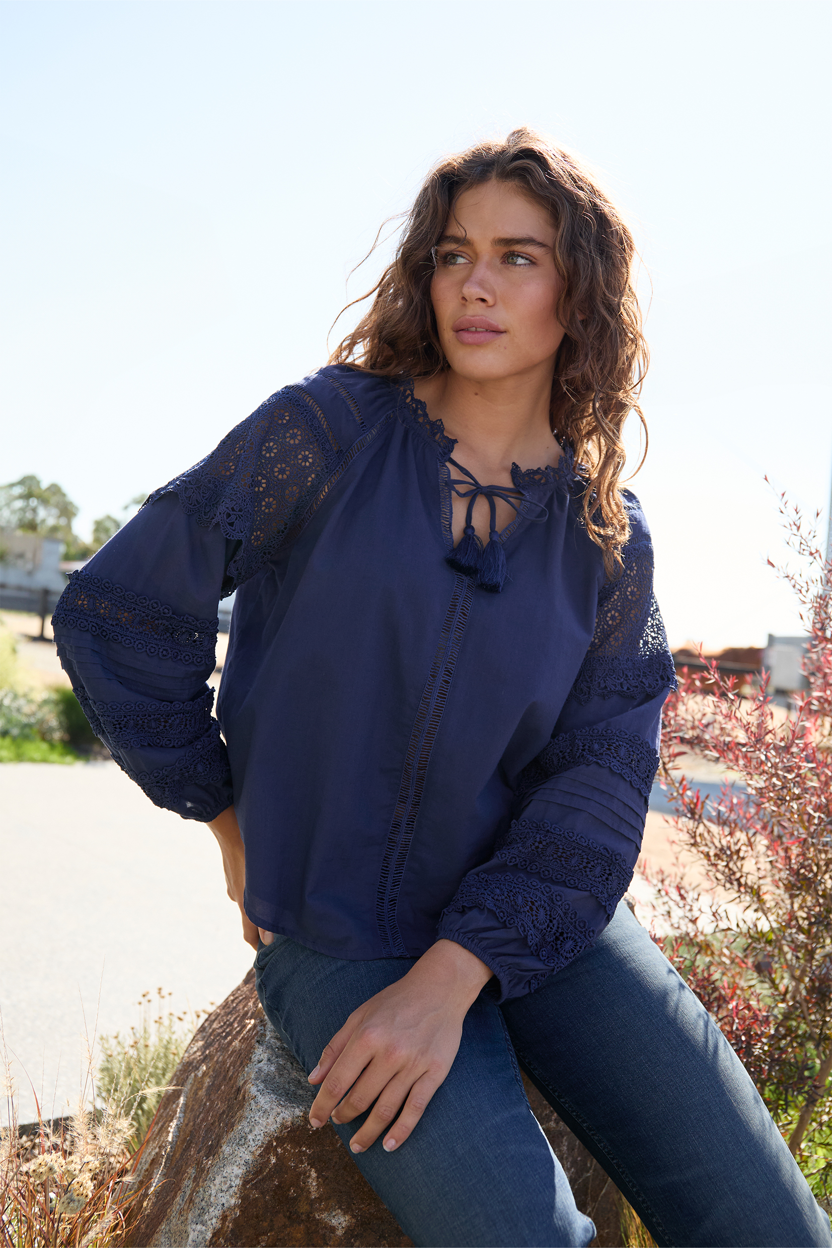 Wmns Tamara Ls Blouse