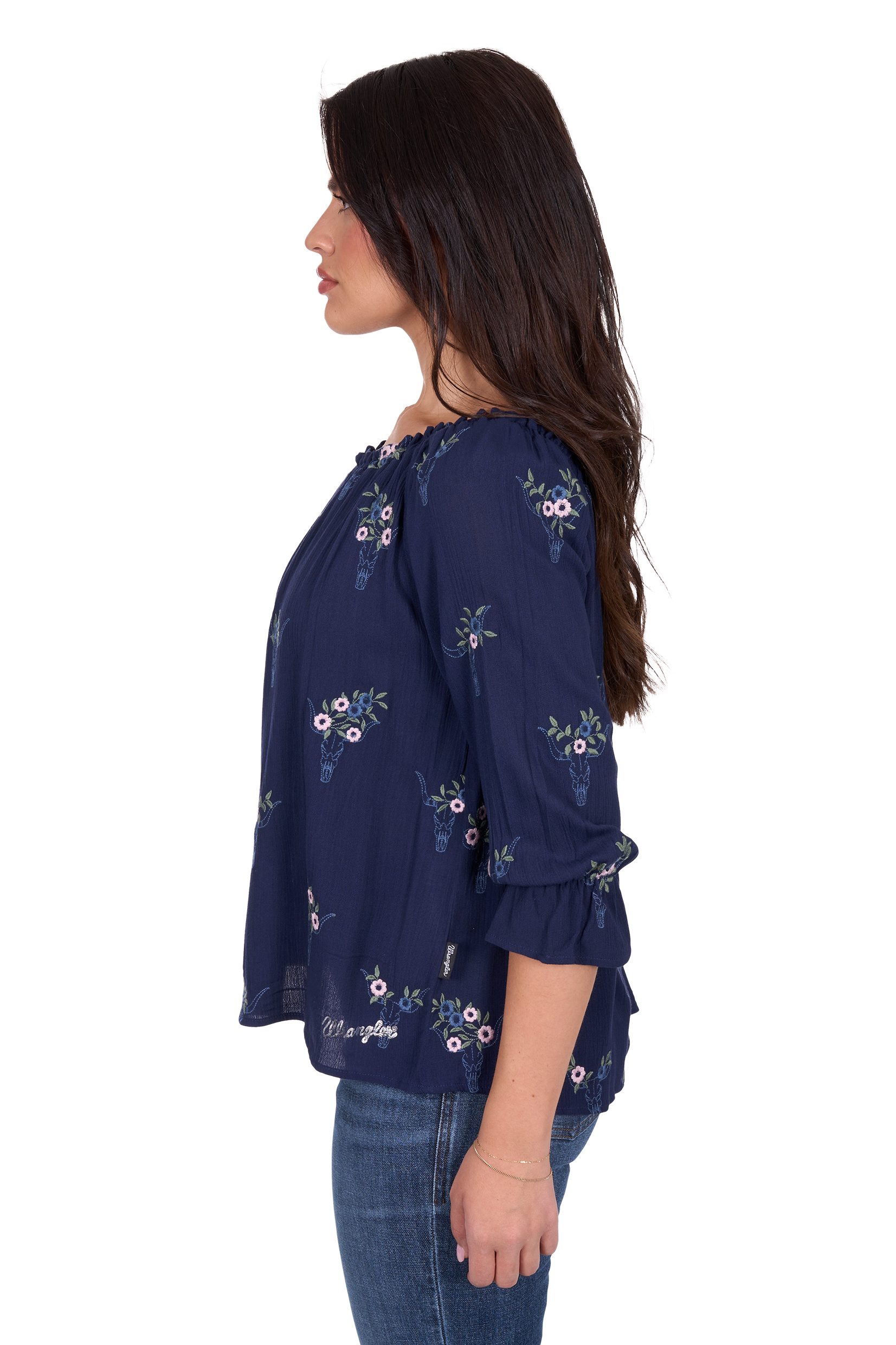Wmns Camilla 3/4 Slv Blouse