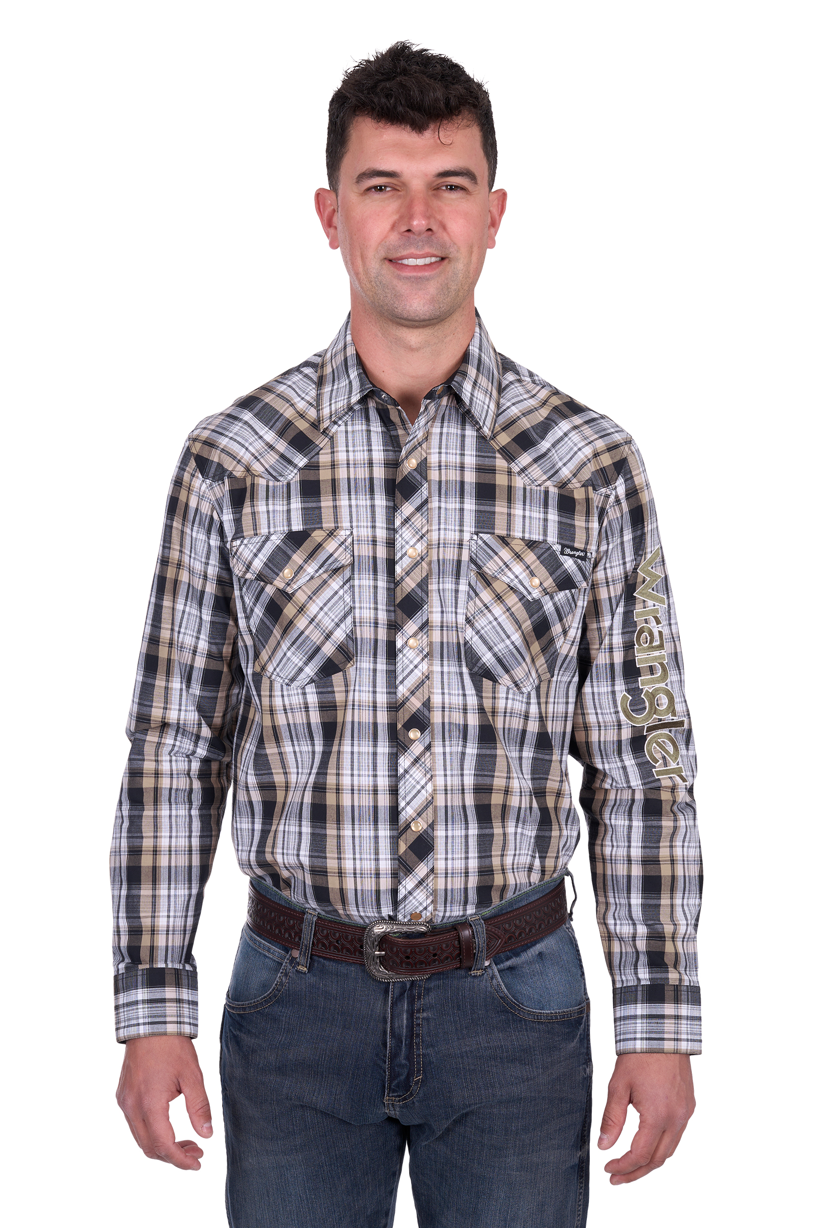Mens Joel Logo Ls Shirt