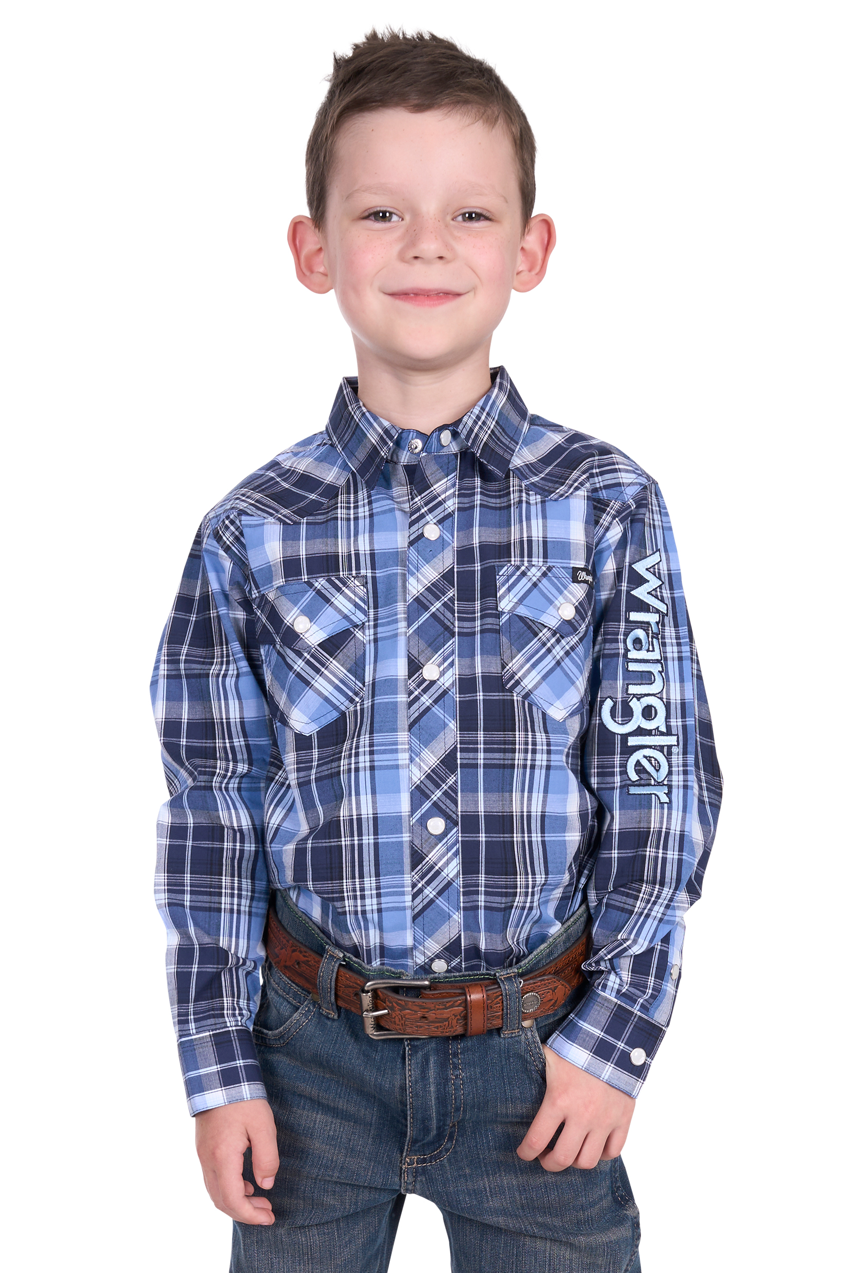 Boys Billy Logo Ls Shirt