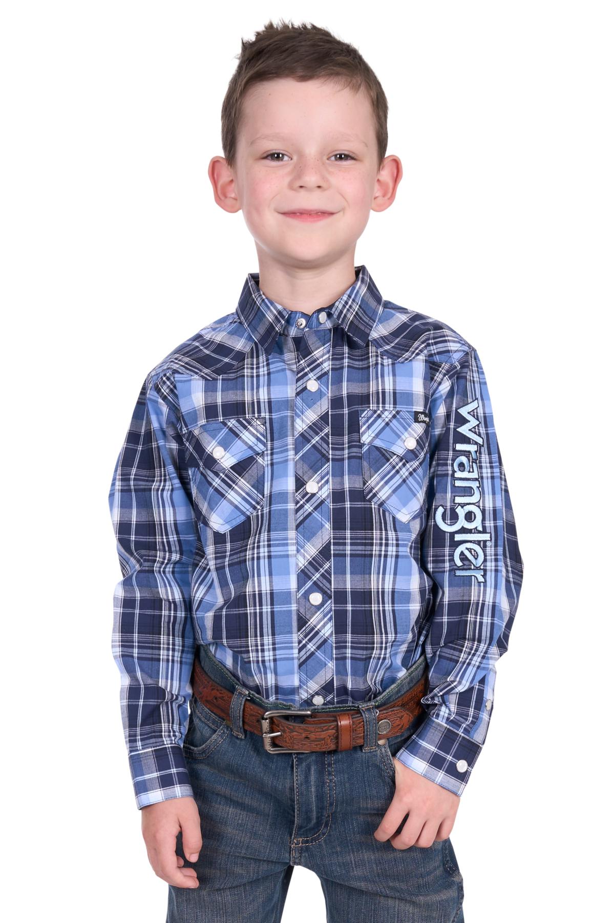 Boys Billy Logo Ls Shirt