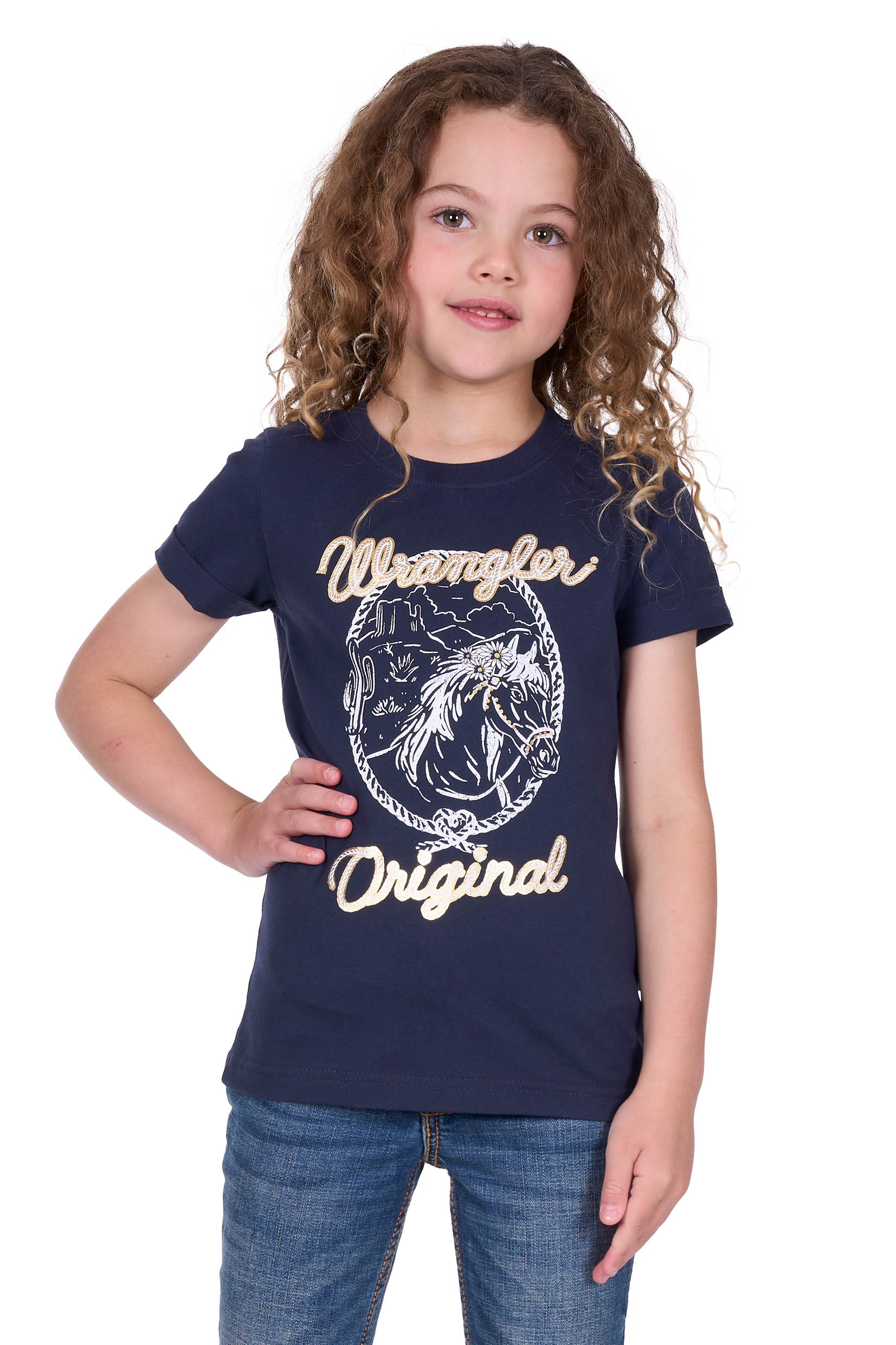 Girls Glenda Ss Tee