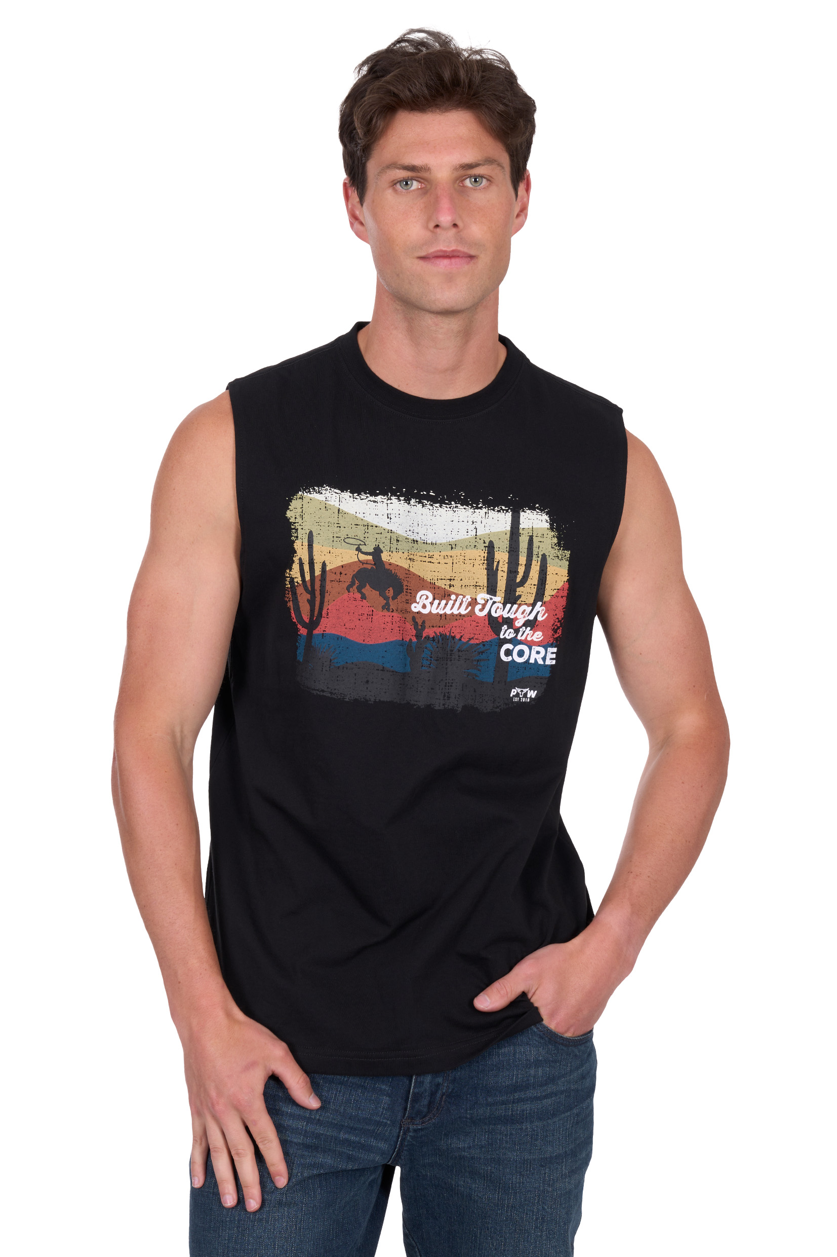 Mens Terry Muscle Tank