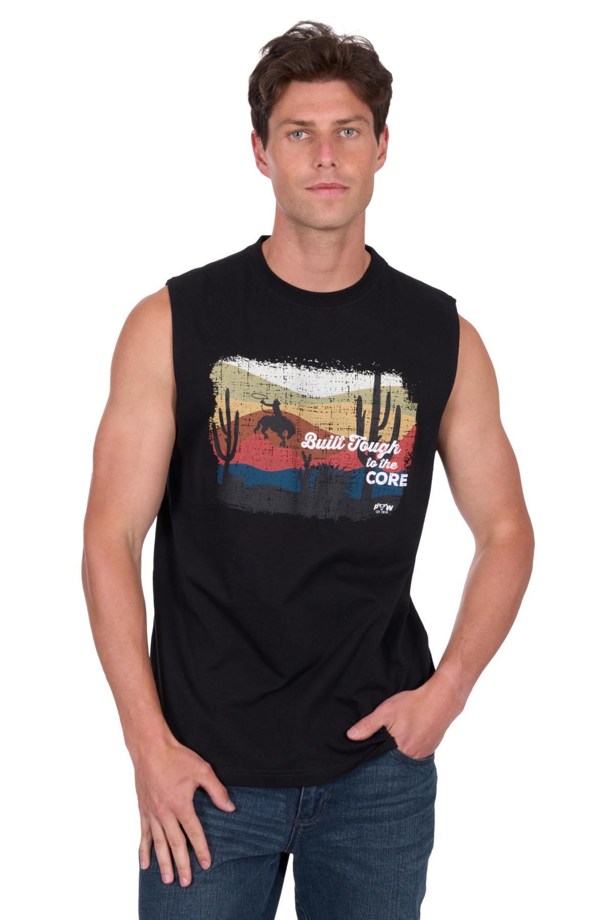 Mens Terry Muscle Tank